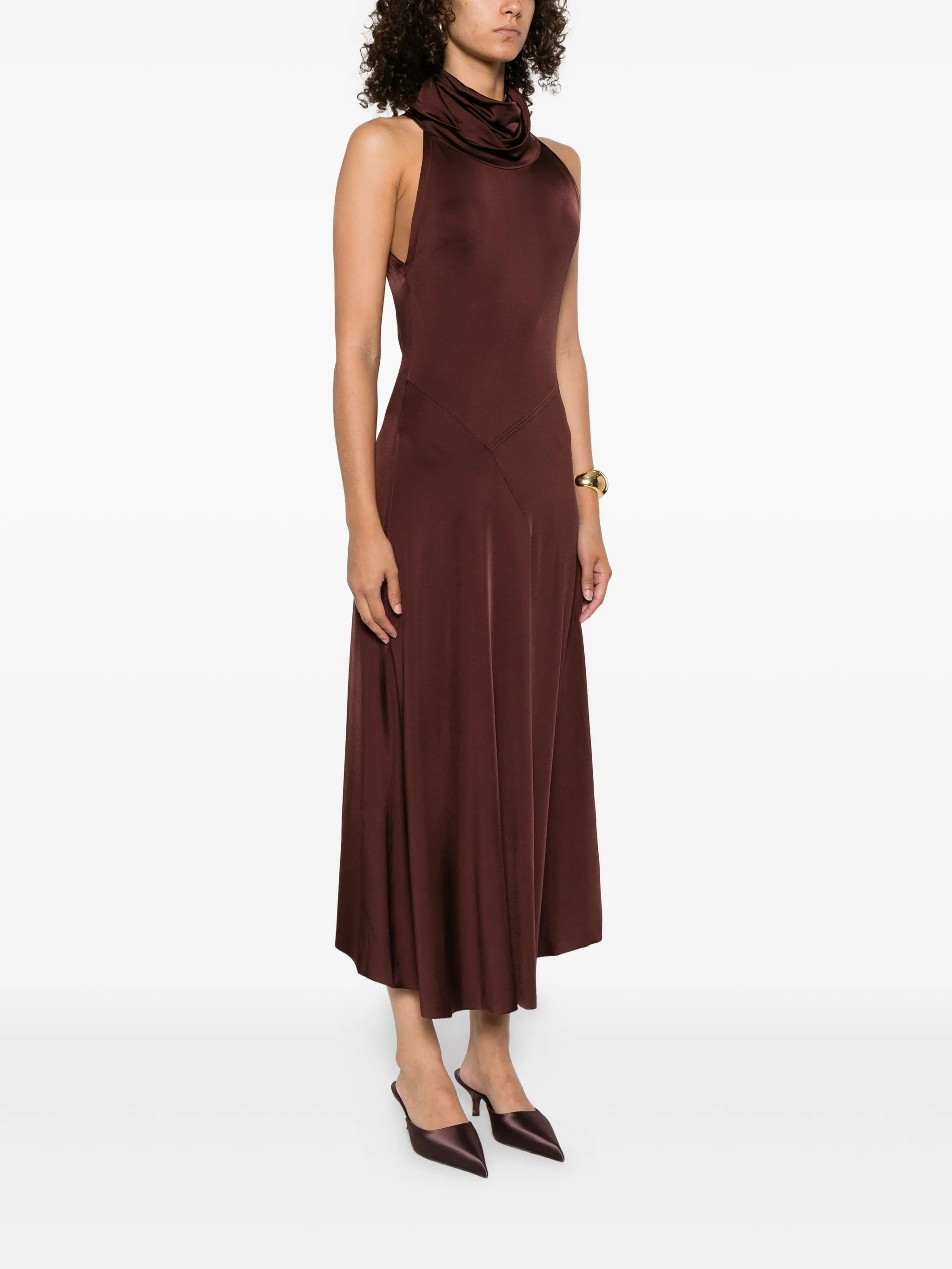 Victoria Beckham Victoria Beckham High-neck Dress, view 2