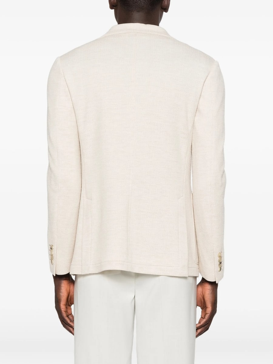 Canali Canali Single-breasted Pocket Blazer, view 6