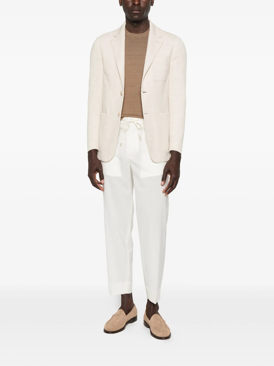 Canali Canali Single-breasted Pocket Blazer, view 8