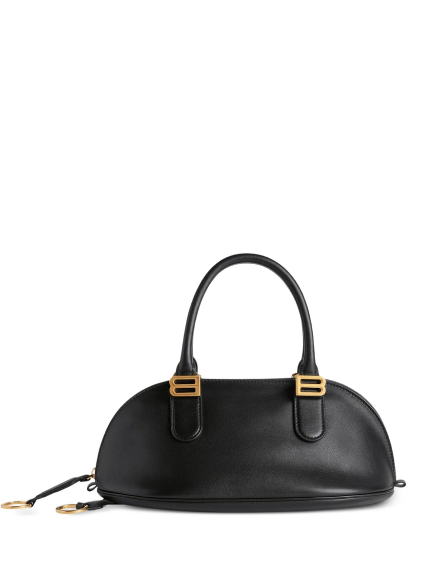 Balenciaga Balenciaga Mini Bolero Bowling Leather Tote Bag