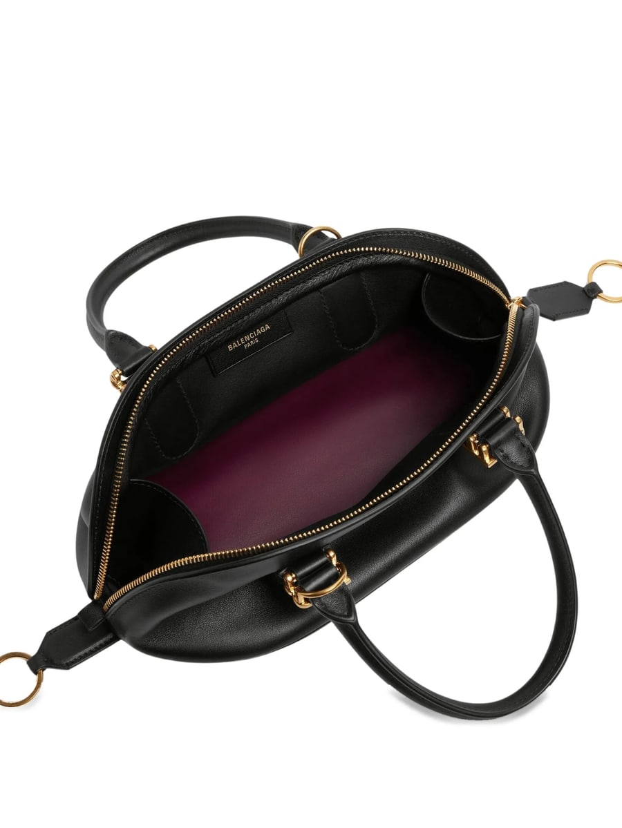 Balenciaga Balenciaga Mini Bolero Bowling Leather Tote Bag, view 2
