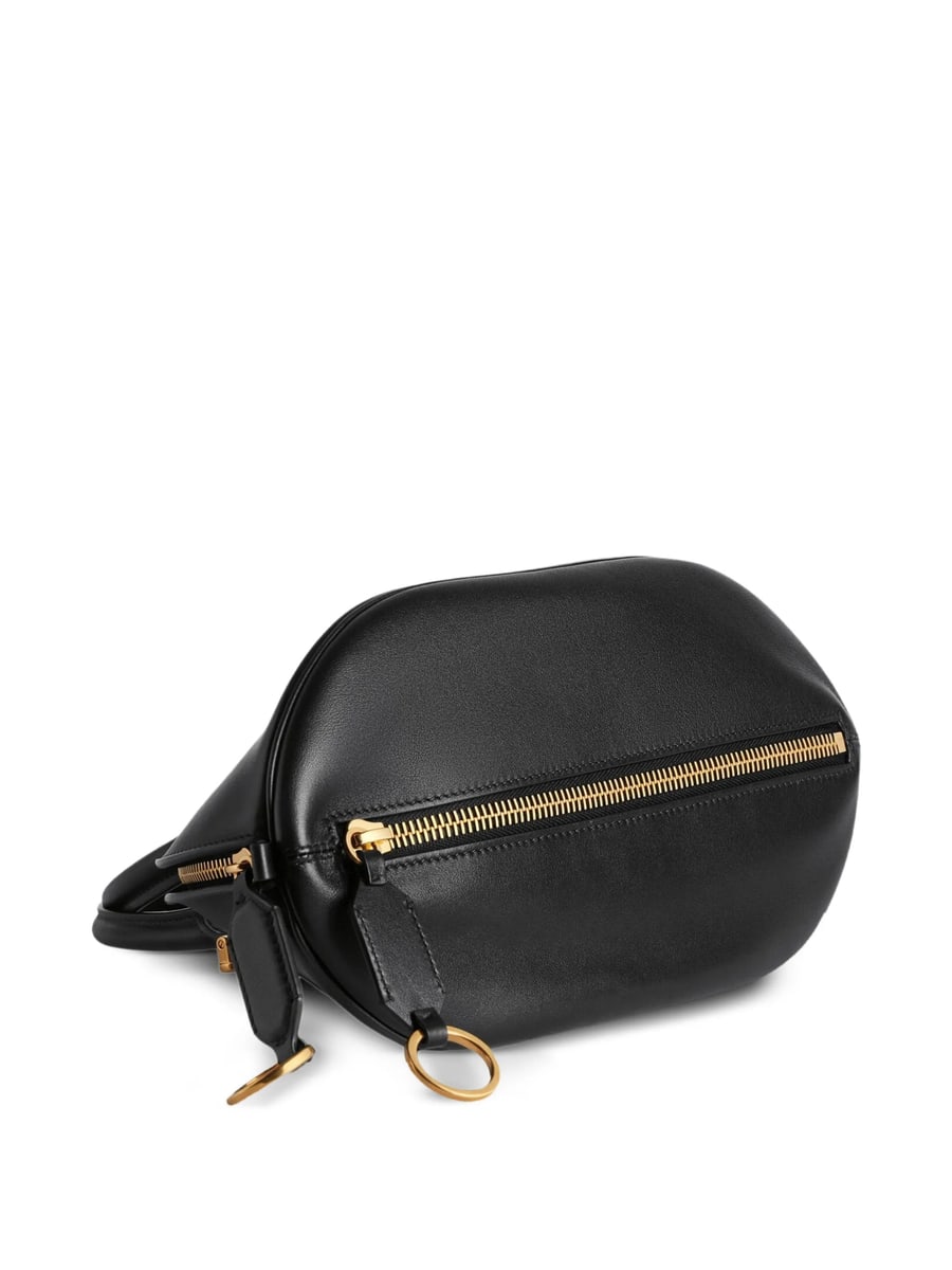 Balenciaga Balenciaga Mini Bolero Bowling Leather Tote Bag, view 6