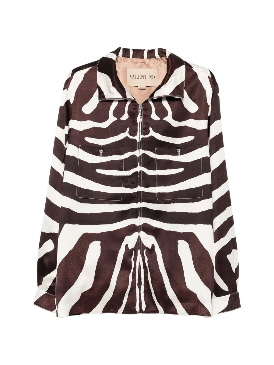 Valentino Valentino Zebra-print Jacket