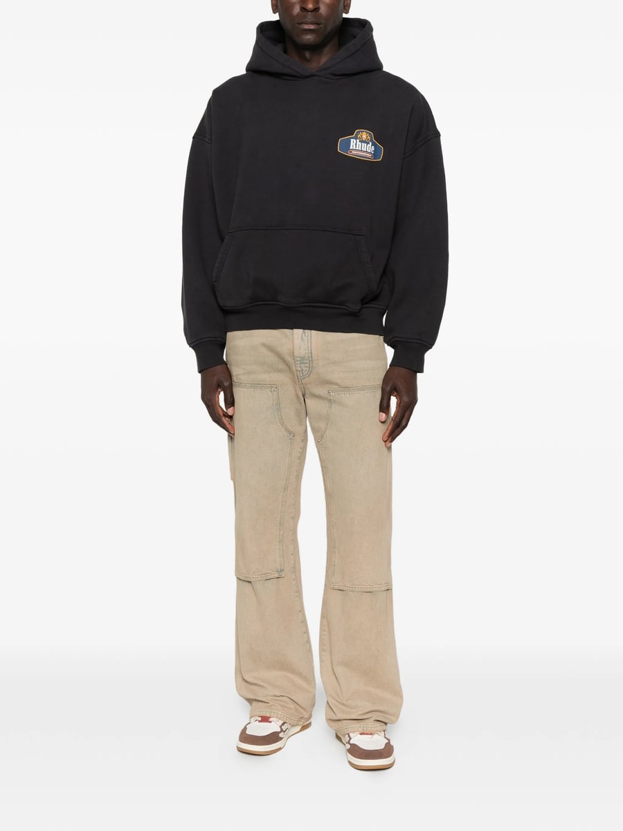 Rhude Rhude Logo-print Hoodie, view 2