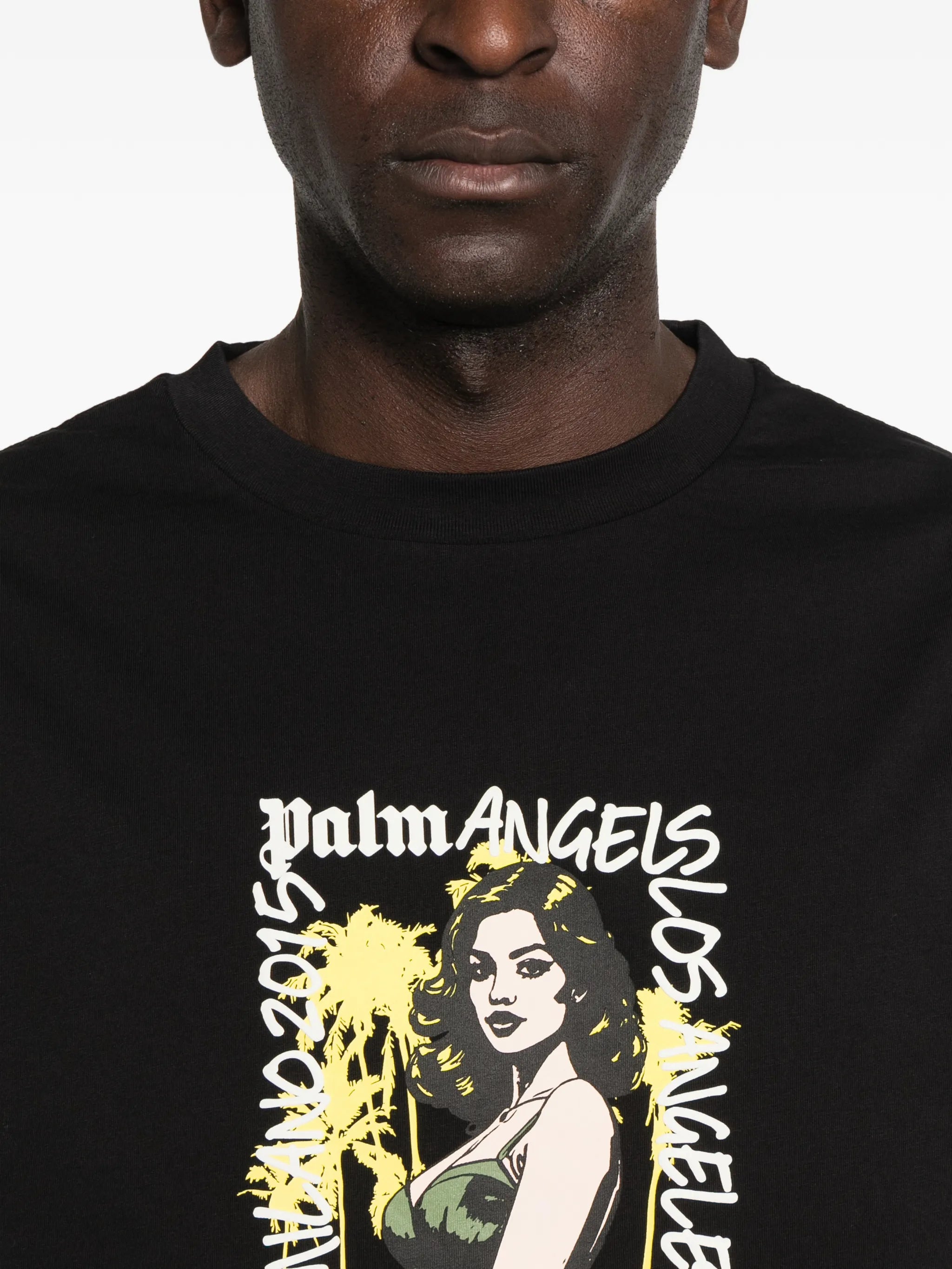 Palm Angels Palm Angels Graphic-print T-shirt, view 2