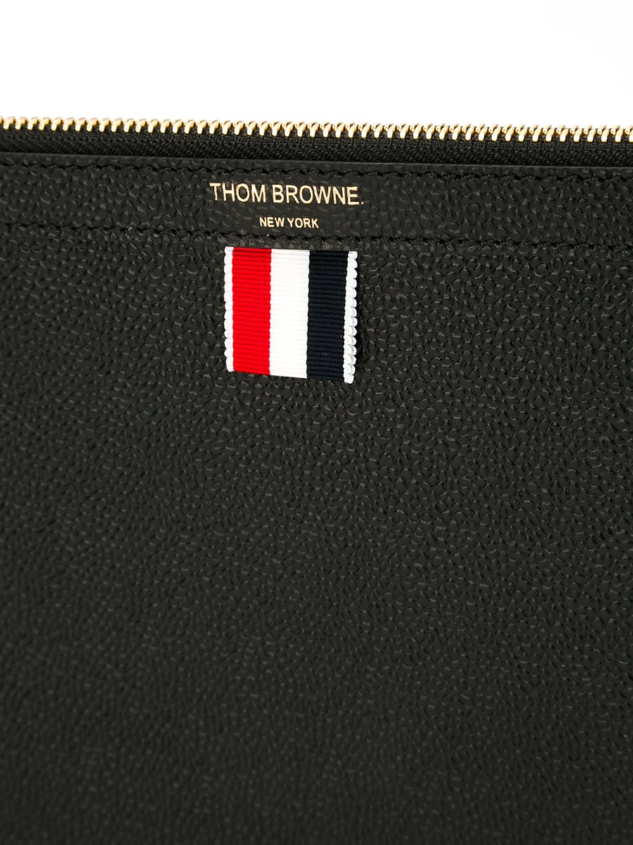 Thom Browne Thom Browne Pebble Grain Small Document Holder, view 2