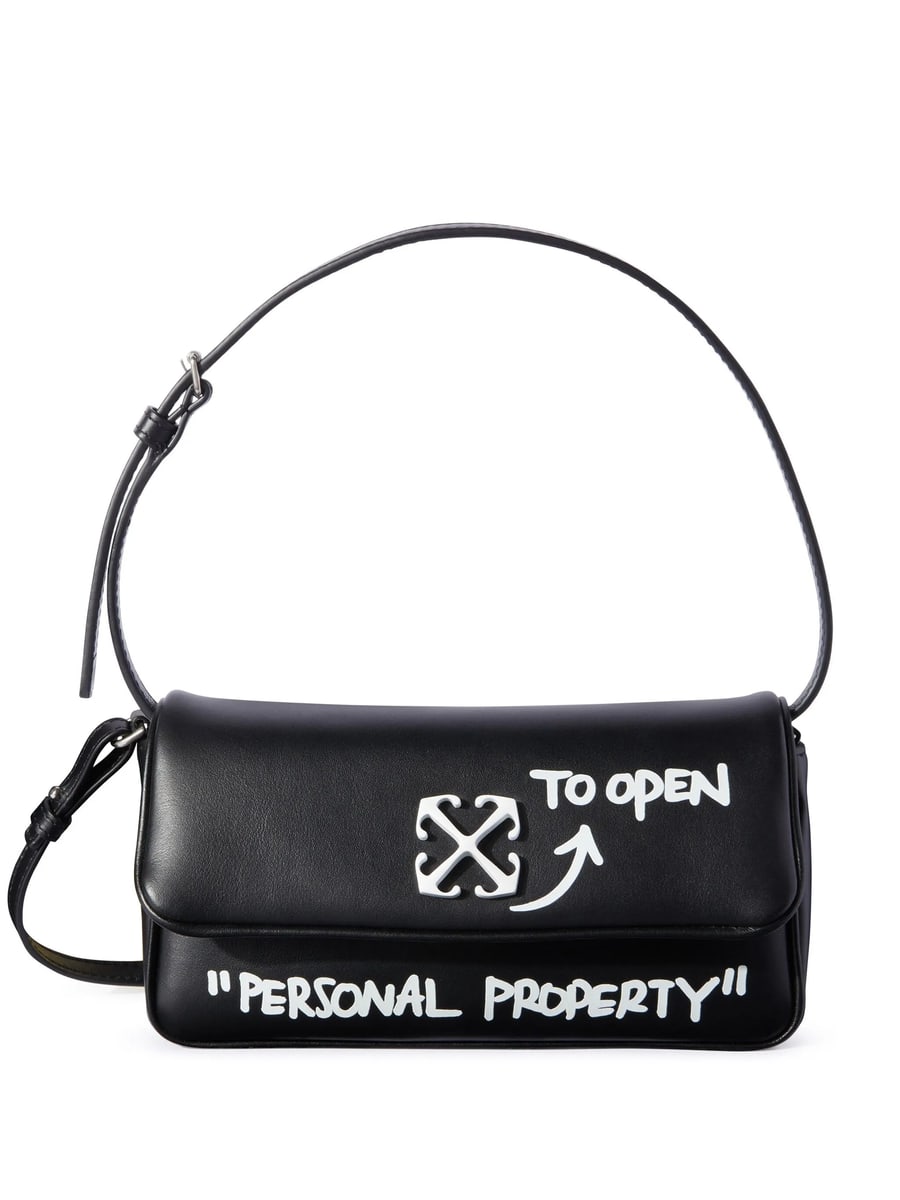 Off-White Off-white Jitney Quote Shoulder Bag