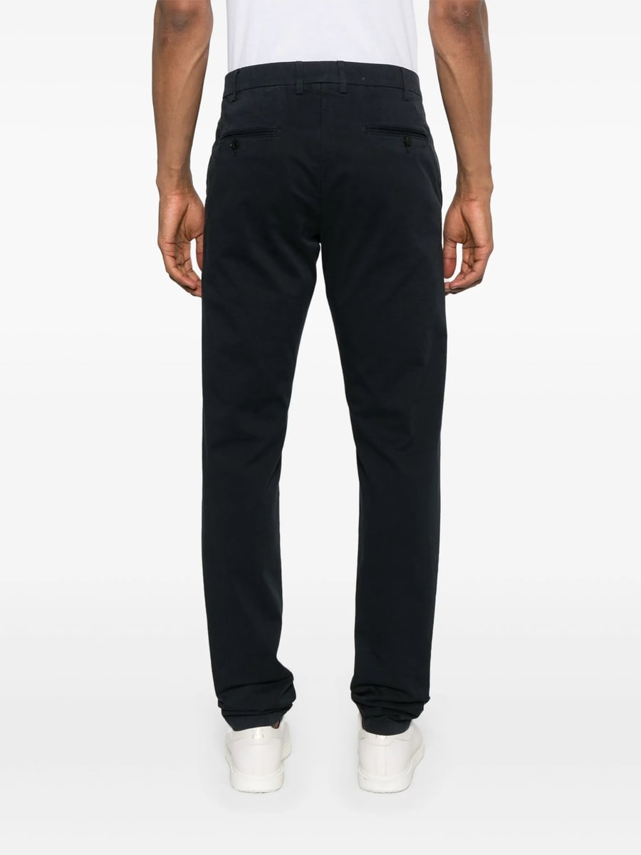Canali Canali Stretch-cotton Chinos, view 4