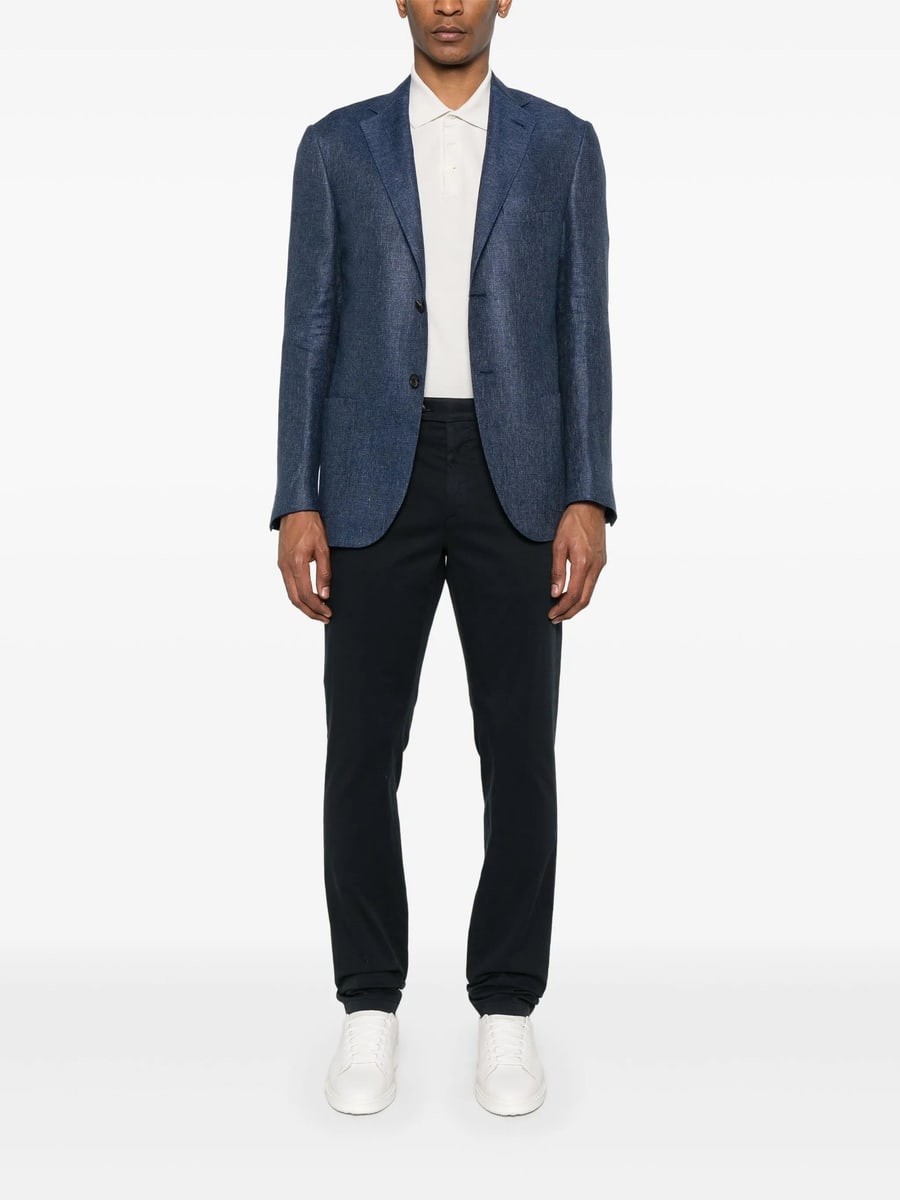 Canali Canali Stretch-cotton Chinos, view 5