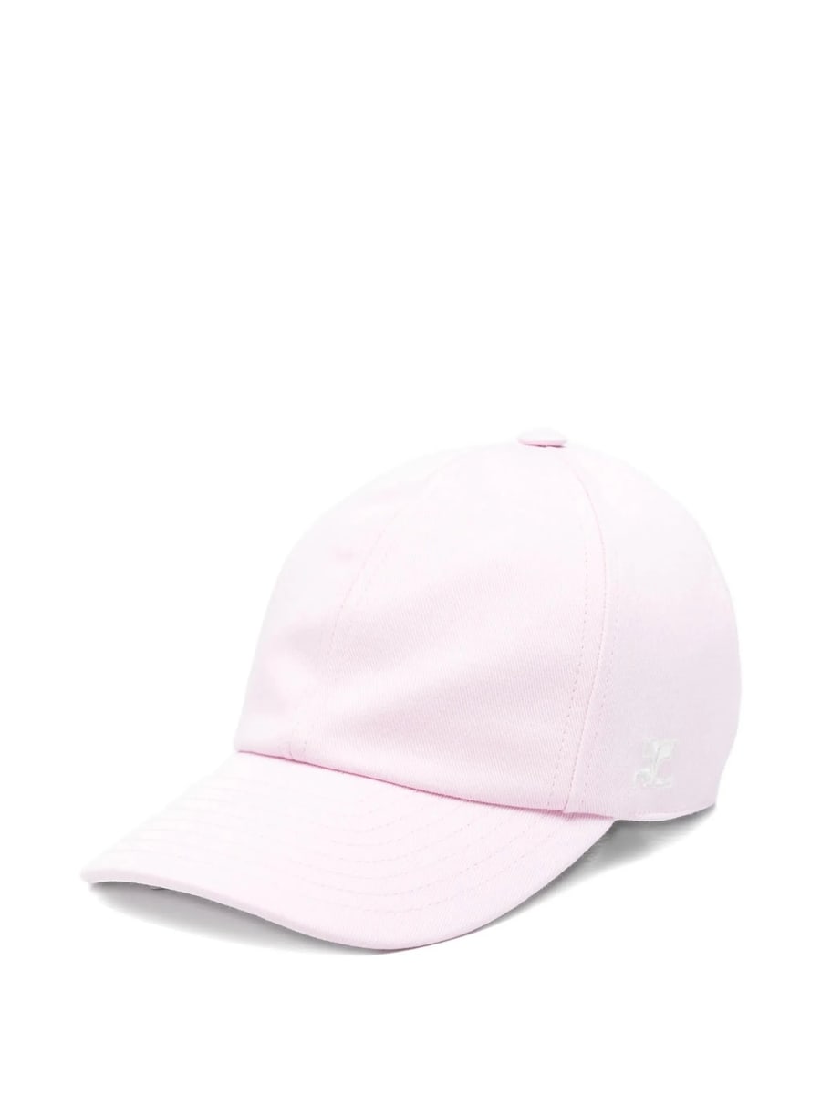 Courrèges Courrèges Signature Cotton Cap