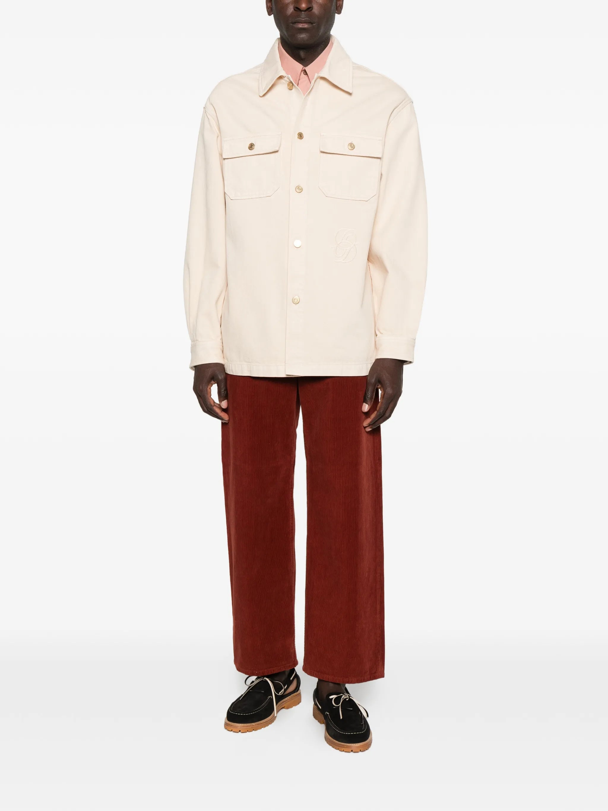Drole De Monsieur Drole De Monsieur Denim Shirt Jacket, view 2