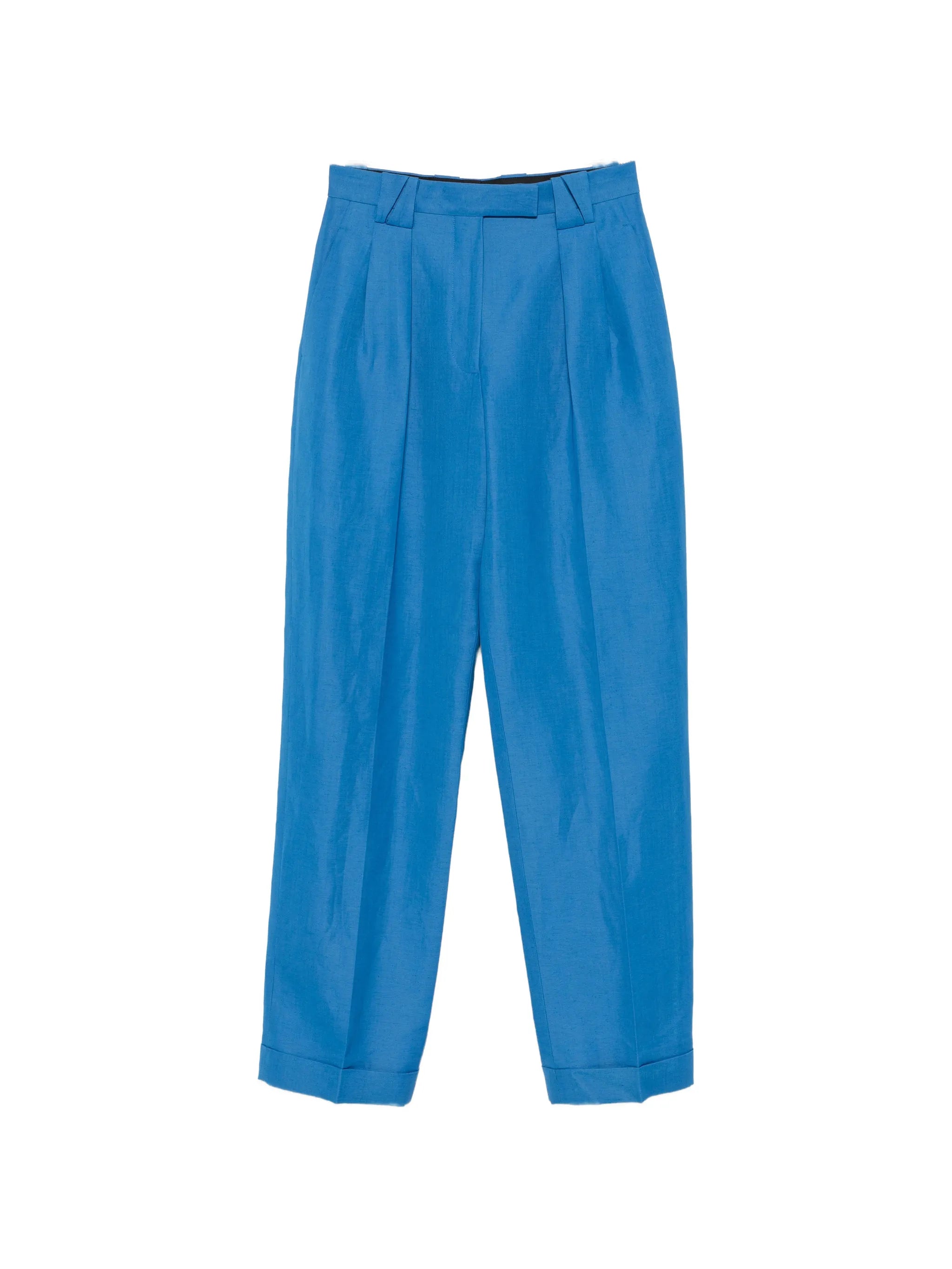 Versace Versace Pleated Straight-leg Trousers