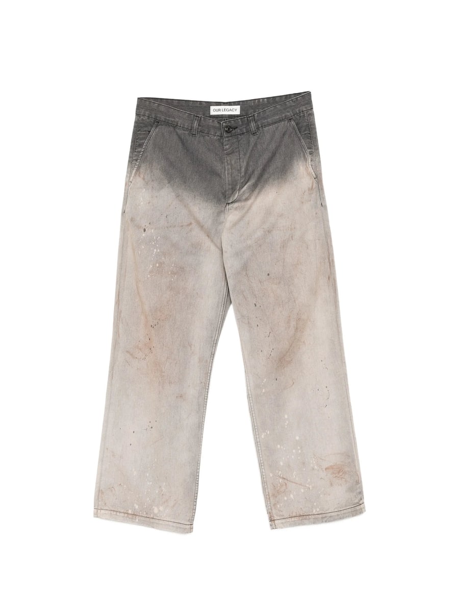 Our Legacy Our Legacy Rig Paint-splatter Jeans