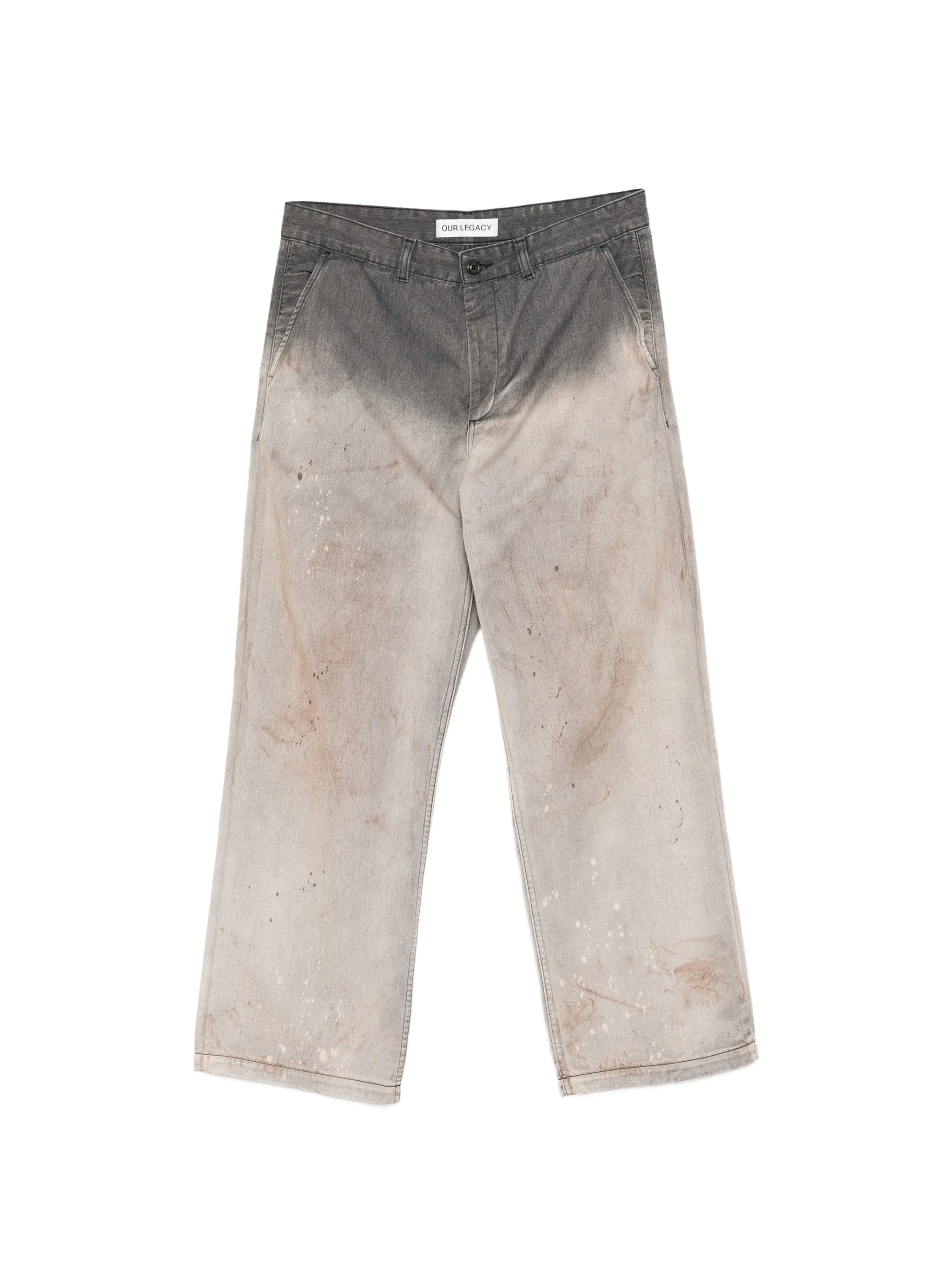 Our Legacy Our Legacy Rig Paint-splatter Jeans