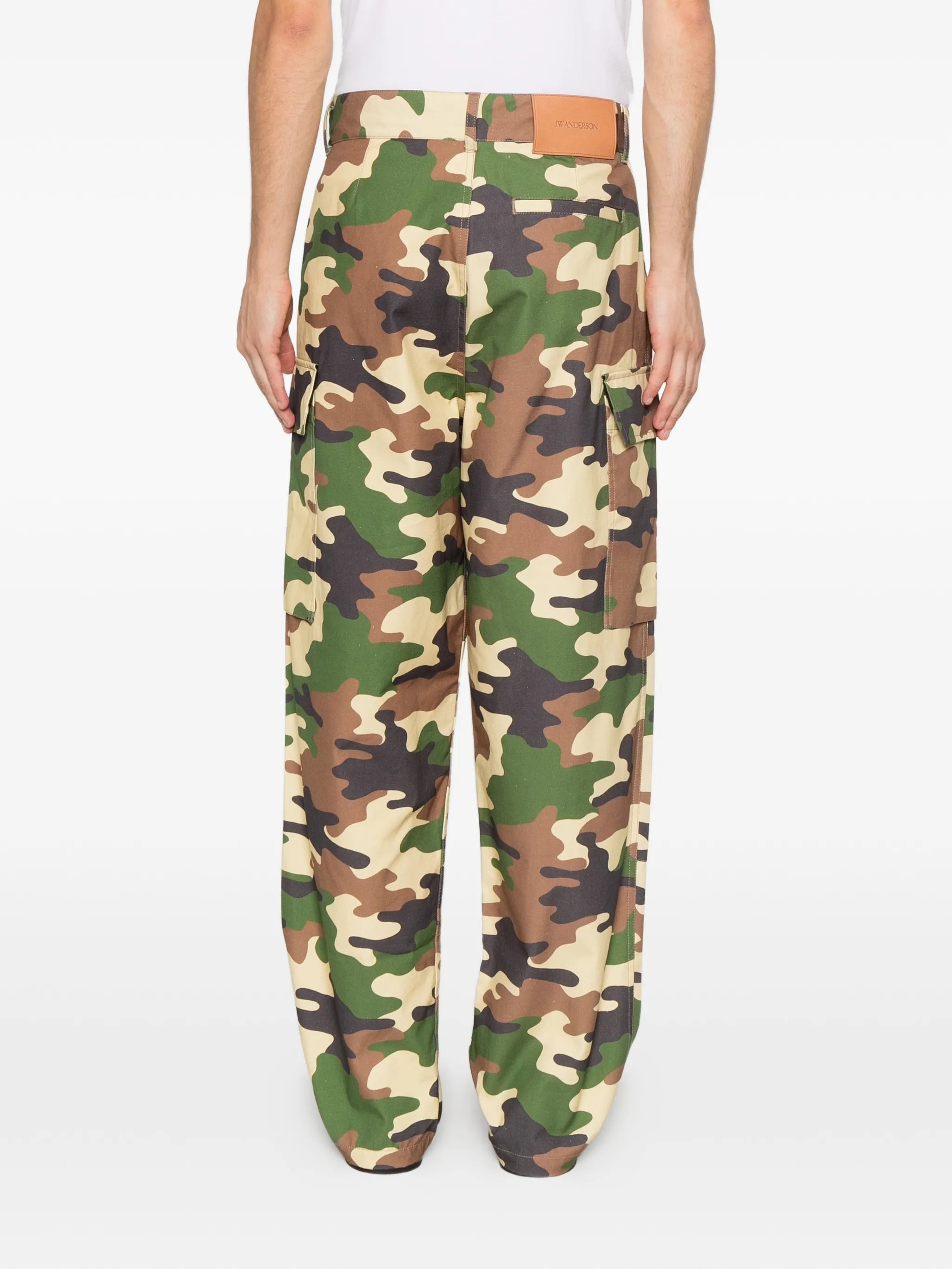 JW Anderson Jw Anderson Camouflage-print Cargo Pants, view 2