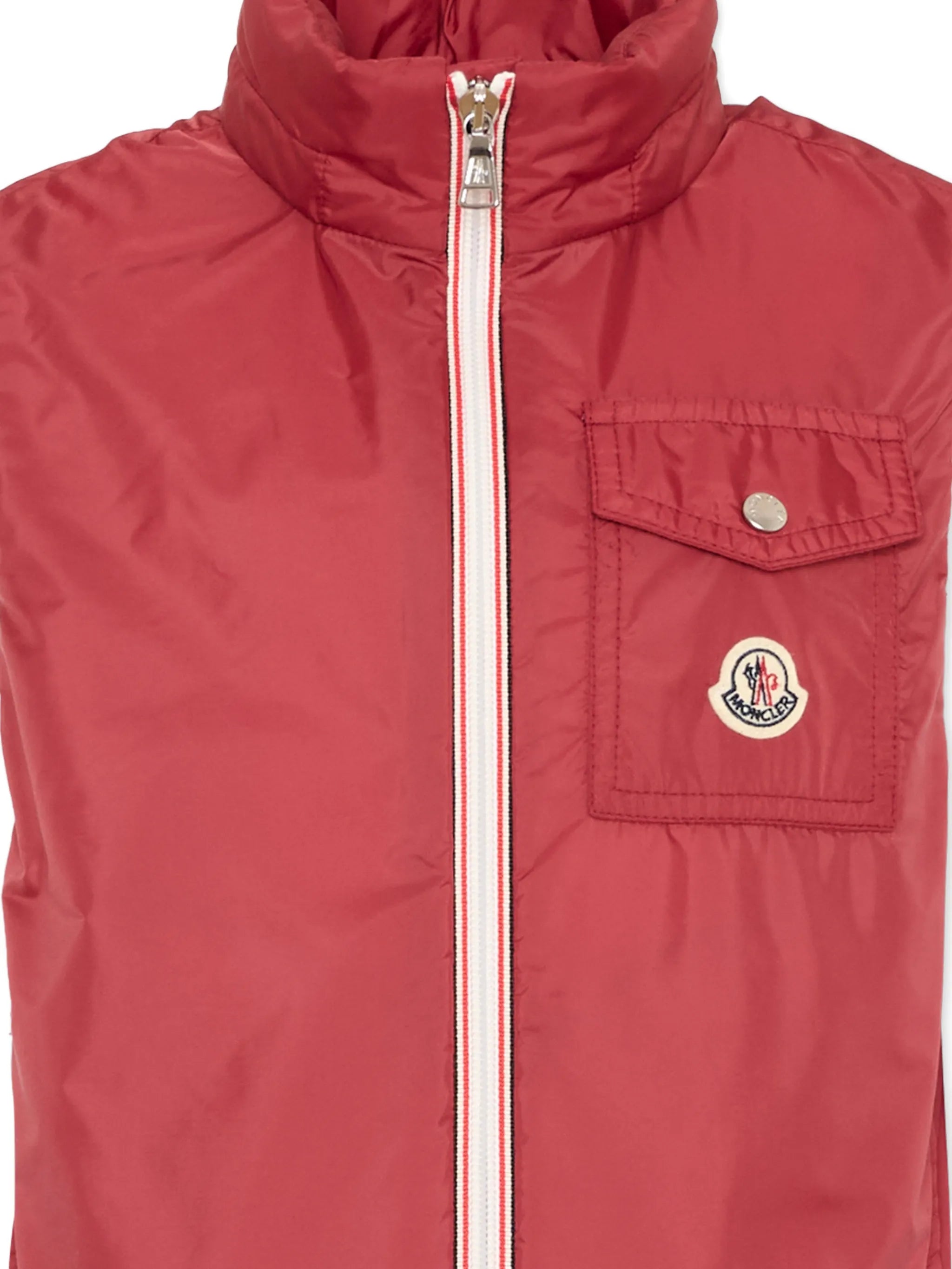 Moncler Moncler Logo-patch Hooded Gilet, view 2