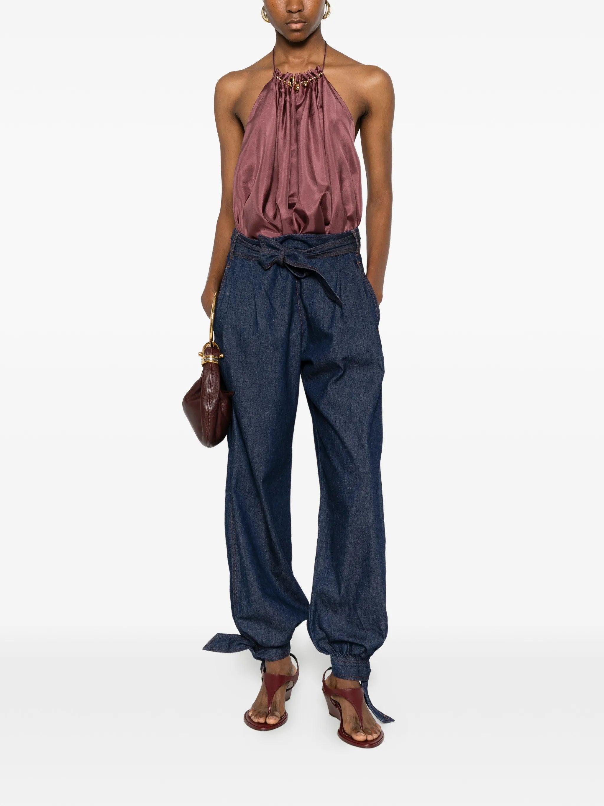 Zimmermann Zimmermann Aster Tie-fastening Jeans, view 2