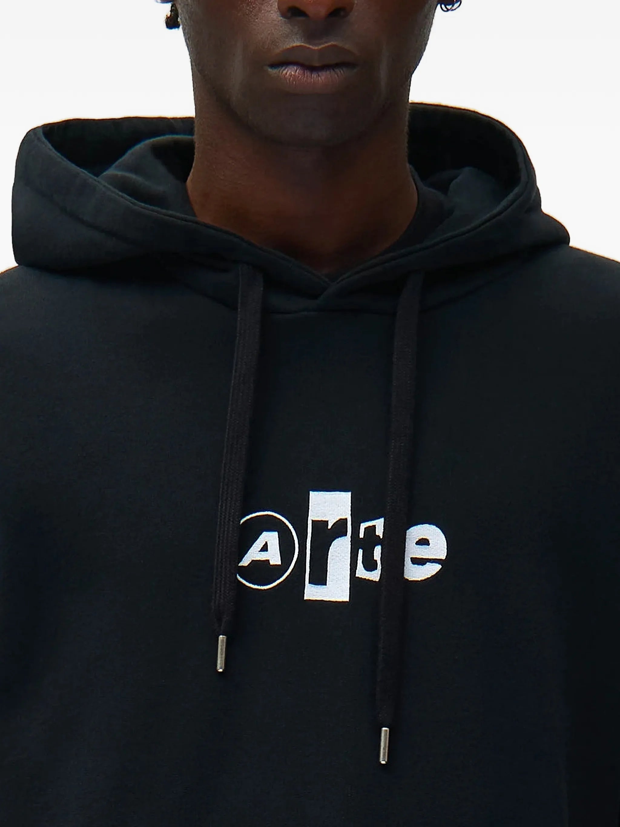 Arte Antwerp Arte Antwerp Collage Logo-print Hoodie, view 2