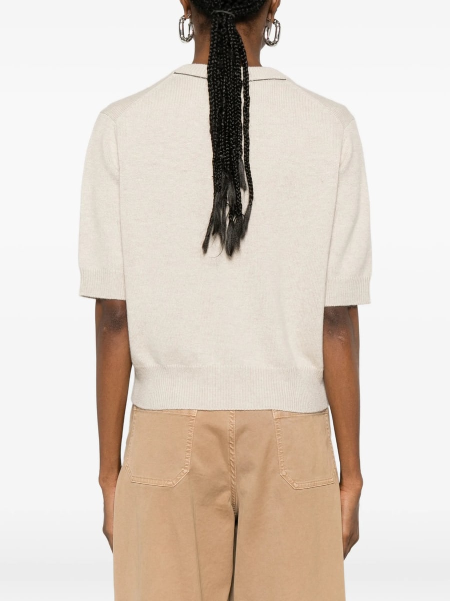 Brunello Cucinelli Brunello Cucinelli Short-sleeve Sweater, view 2