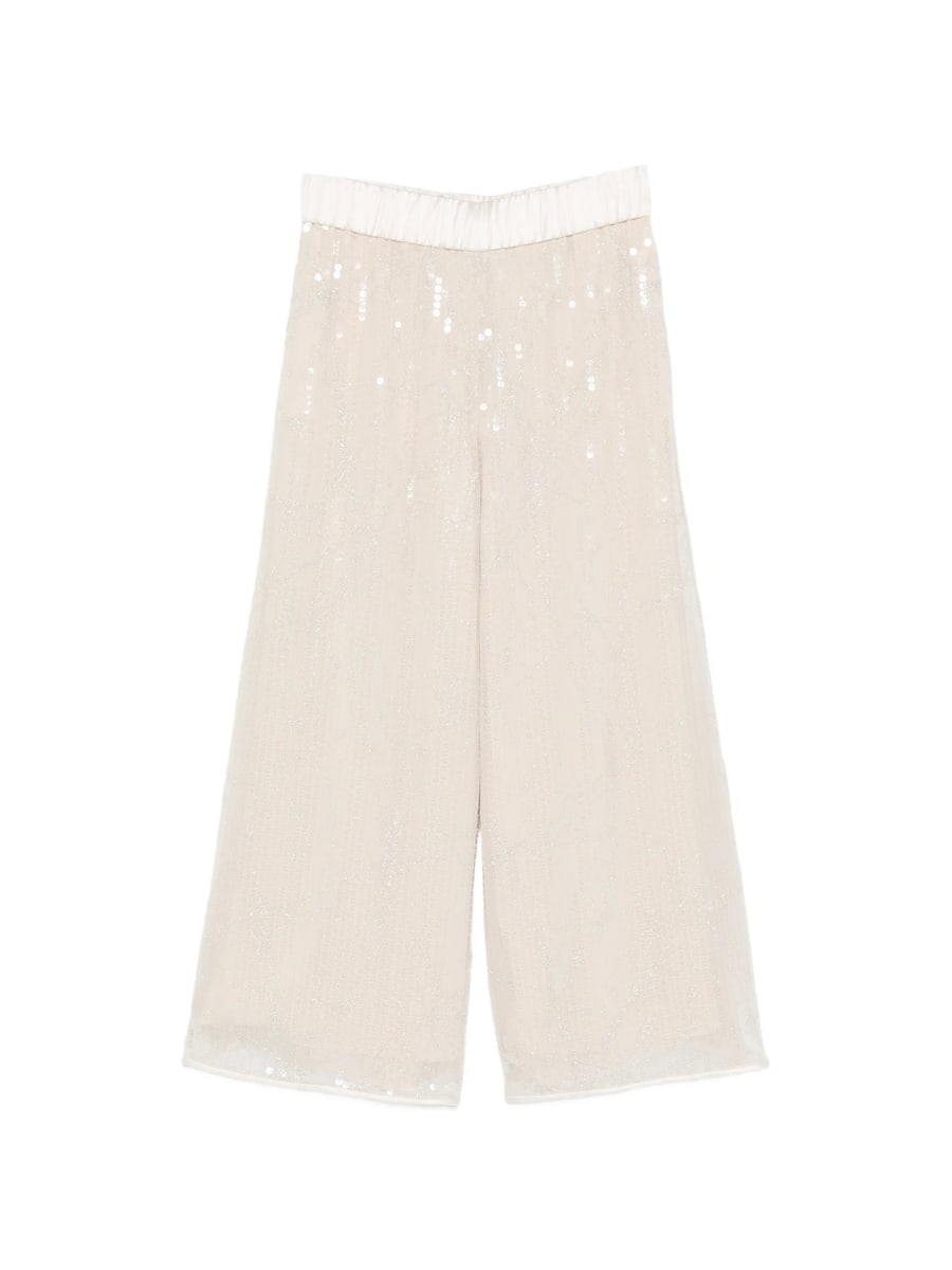 Peserico Peserico Sequin-embellished Pants