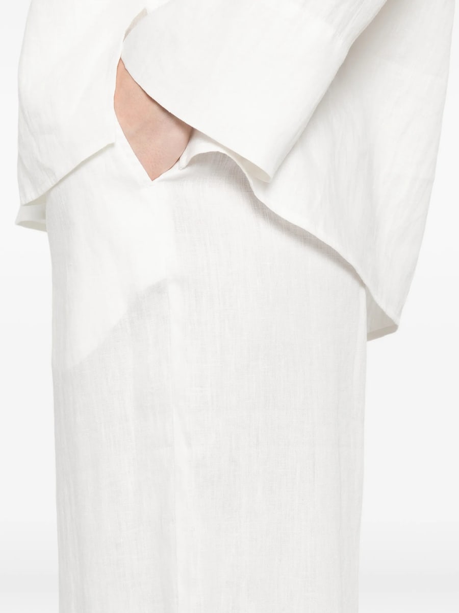 Panicale Panicale Drawstring-waist Trousers, view 2