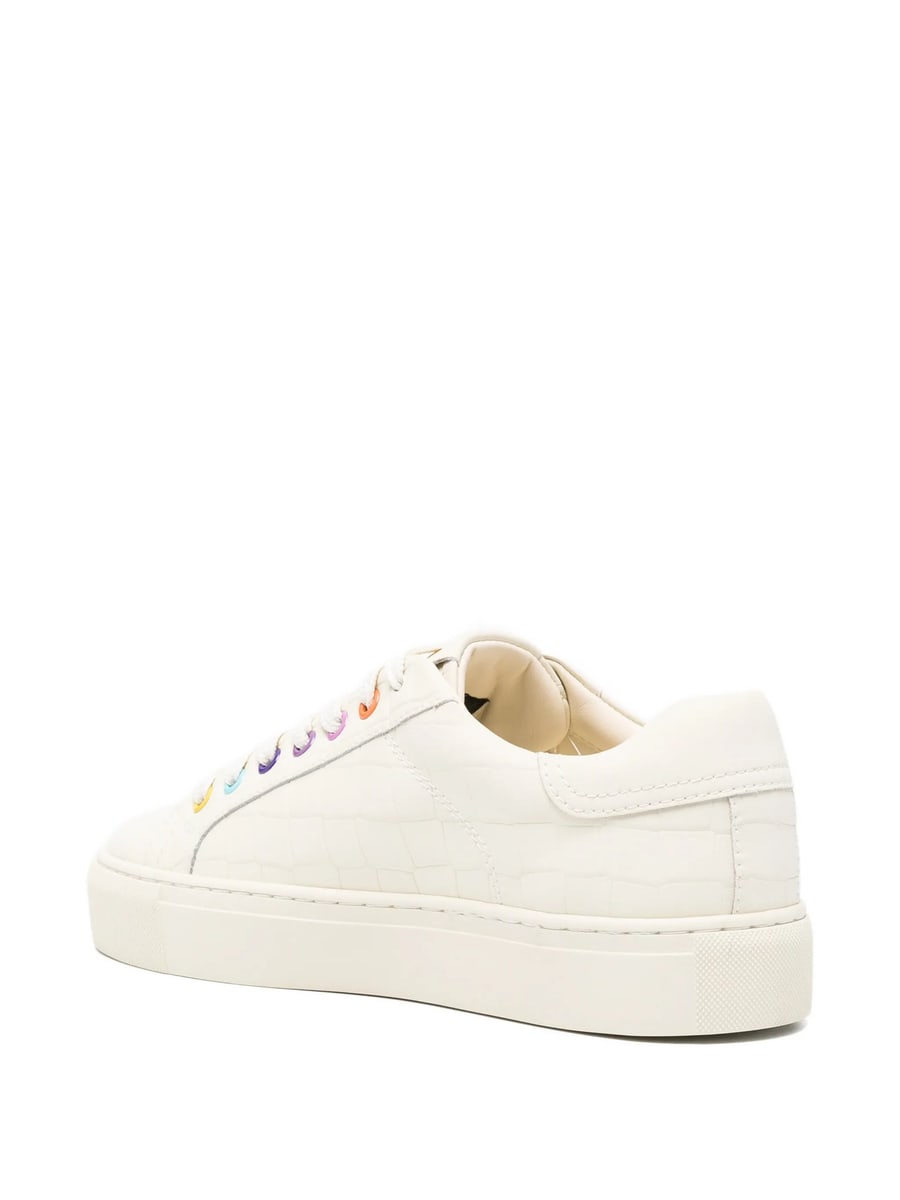 Hide&jack Hide&jack Crocodile-embossed Sneakers, view 2