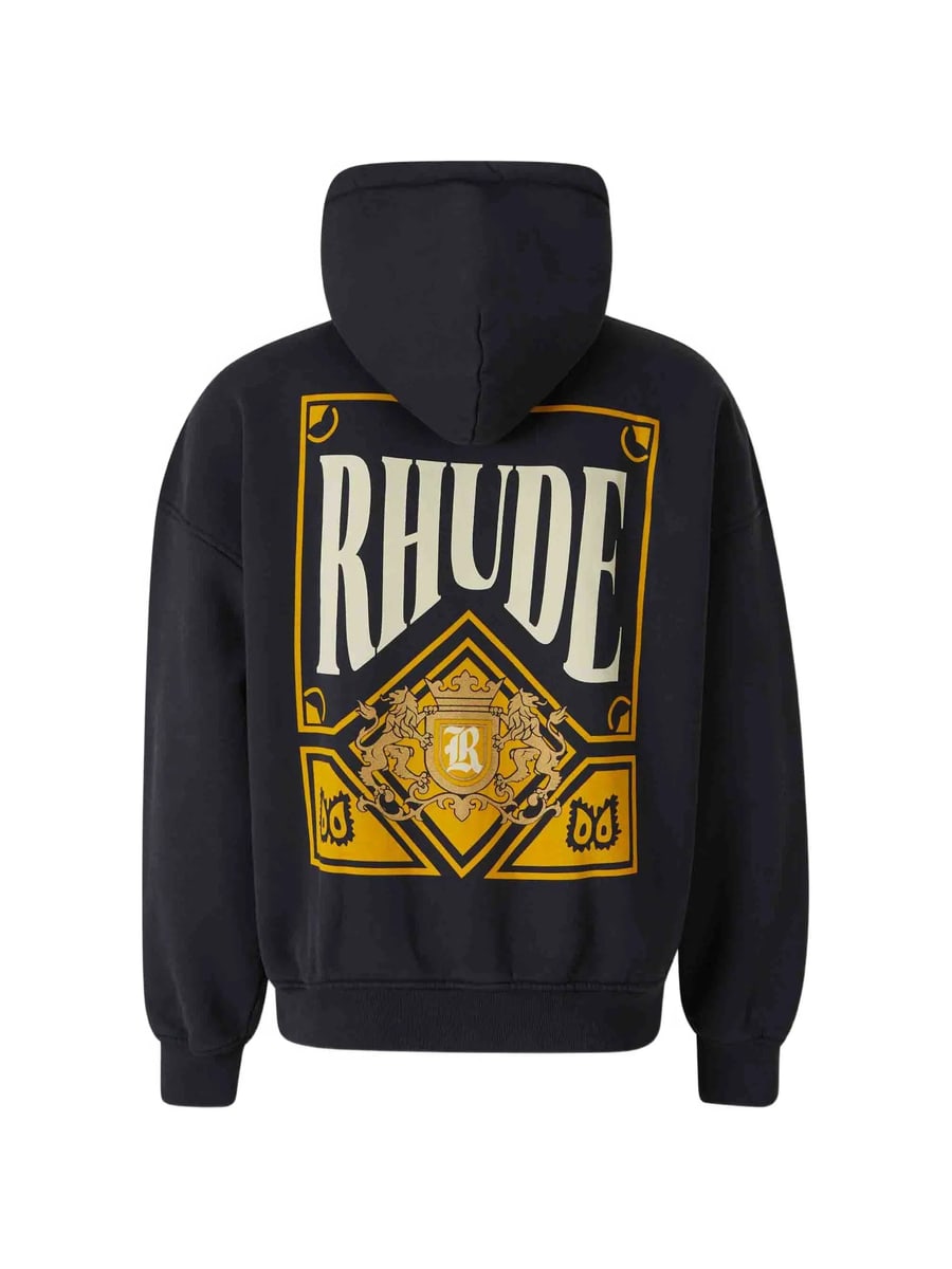 Rhude Rhude Logo-print Hoodie, view 4