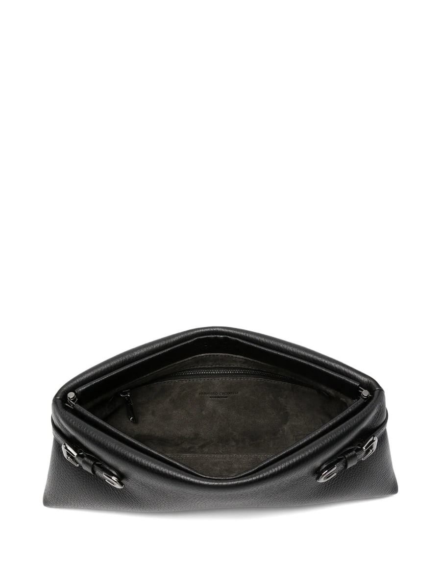 Brunello Cucinelli Brunello Cucinelli Leather Clutch Bag, view 3