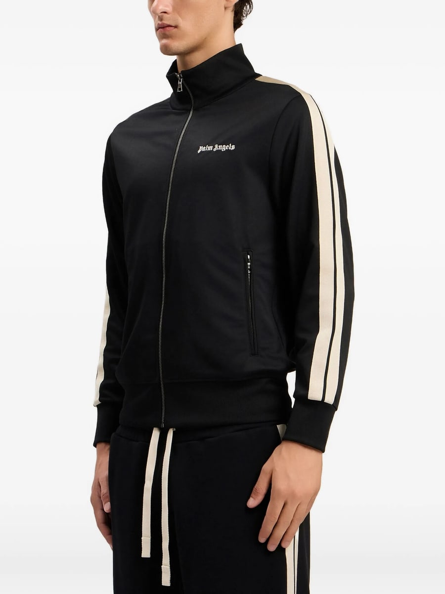 Palm Angels Palm Angels Logo Striped Jacket, view 3
