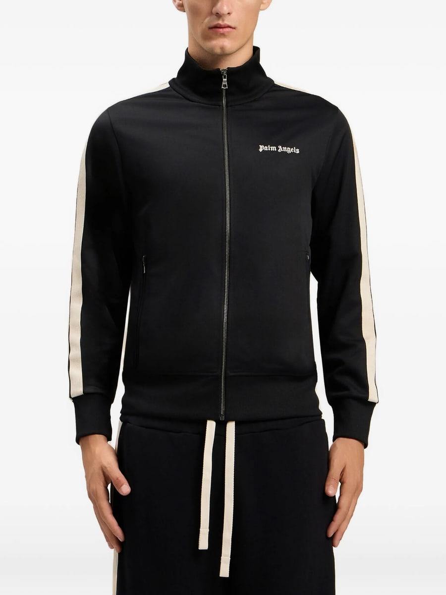 Palm Angels Palm Angels Logo Striped Jacket, view 4
