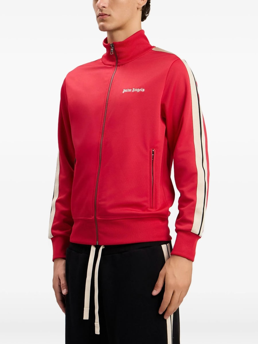Palm Angels Palm Angels Logo-stripe Track Jacket, view 3