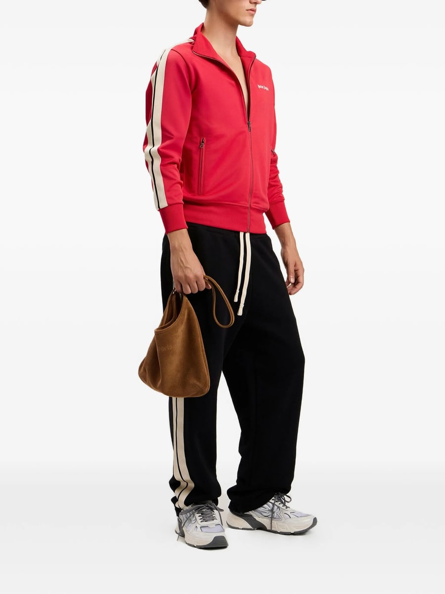 Palm Angels Palm Angels Logo-stripe Track Jacket, view 4