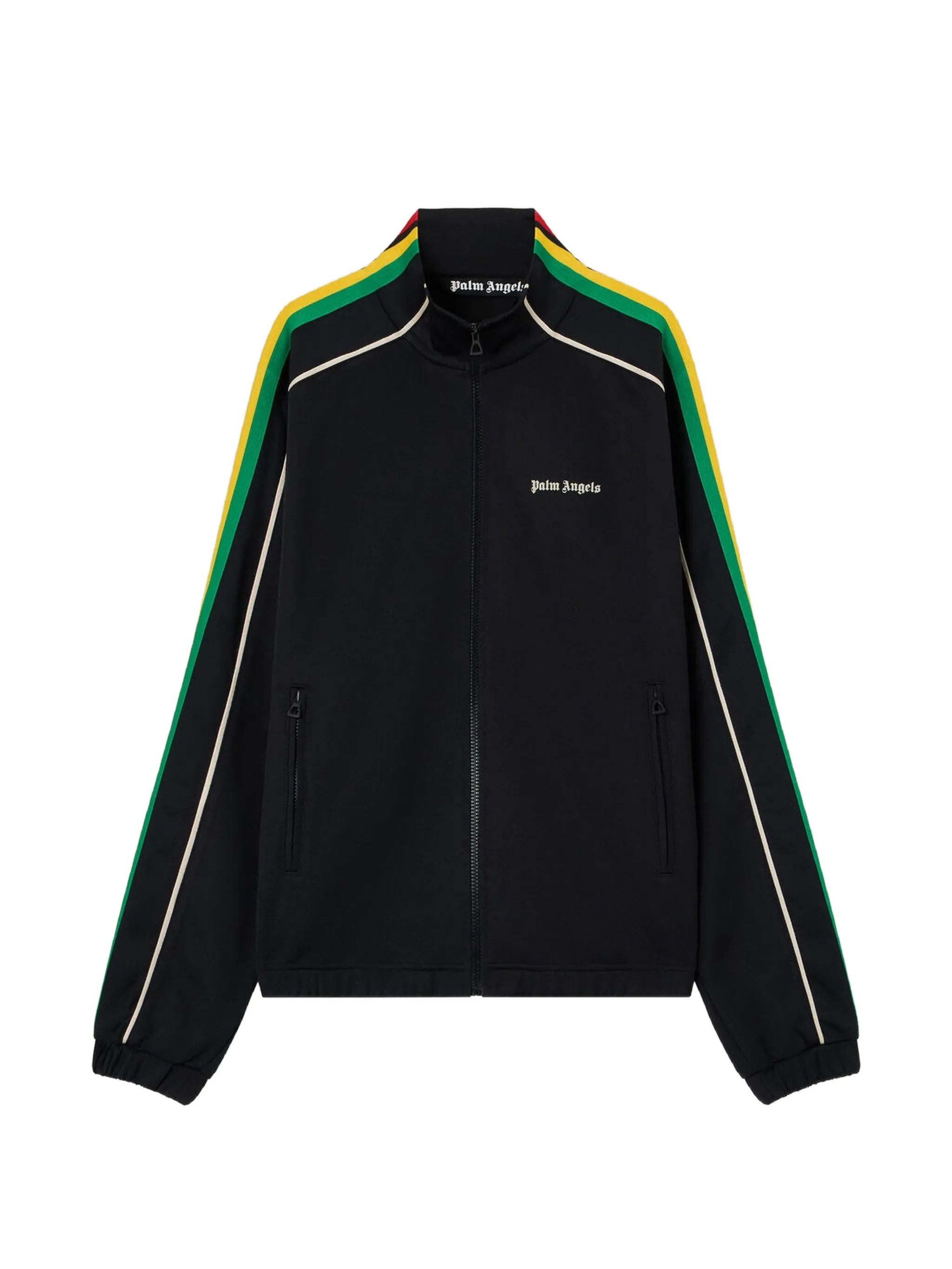 Palm Angels Palm Angels Logo Striped Track Jacket