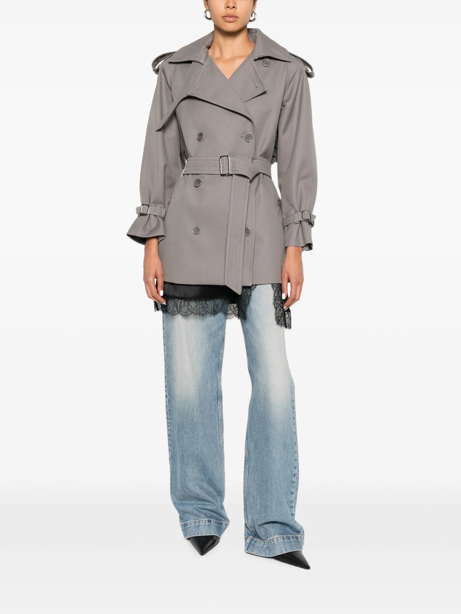 Max Mara Max Mara Double-breasted Belted Coat, view 4
