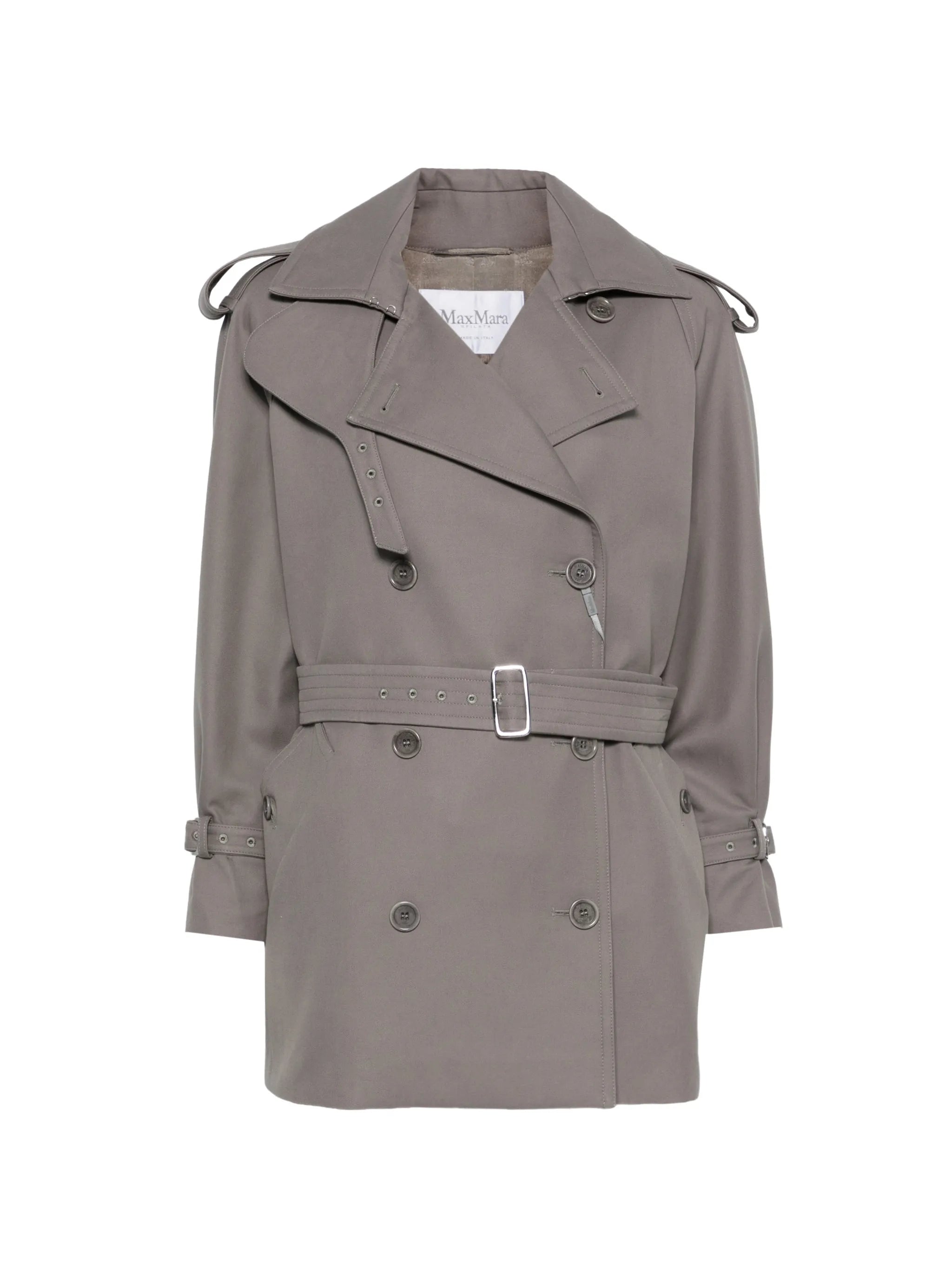 Max Mara Max Mara Double-breasted Belted Coat