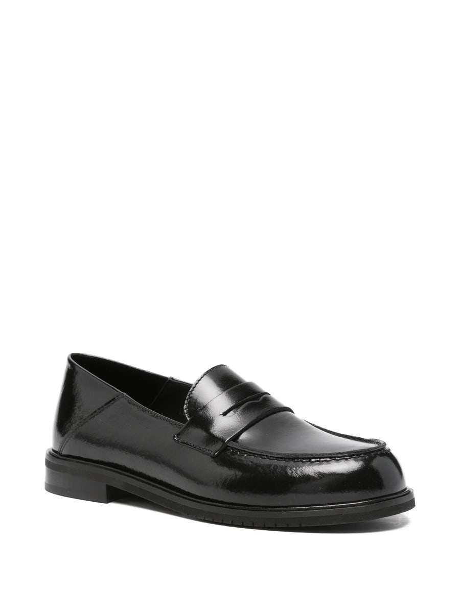 Poeve Poeve Penny-strap Loafers, view 2