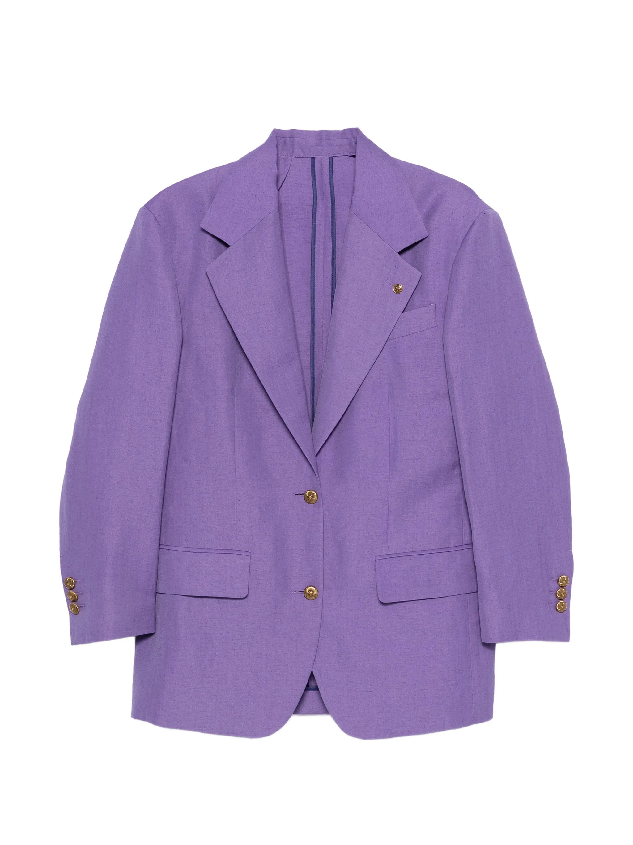 Versace Versace Peak-lapel Single-breasted Blazer