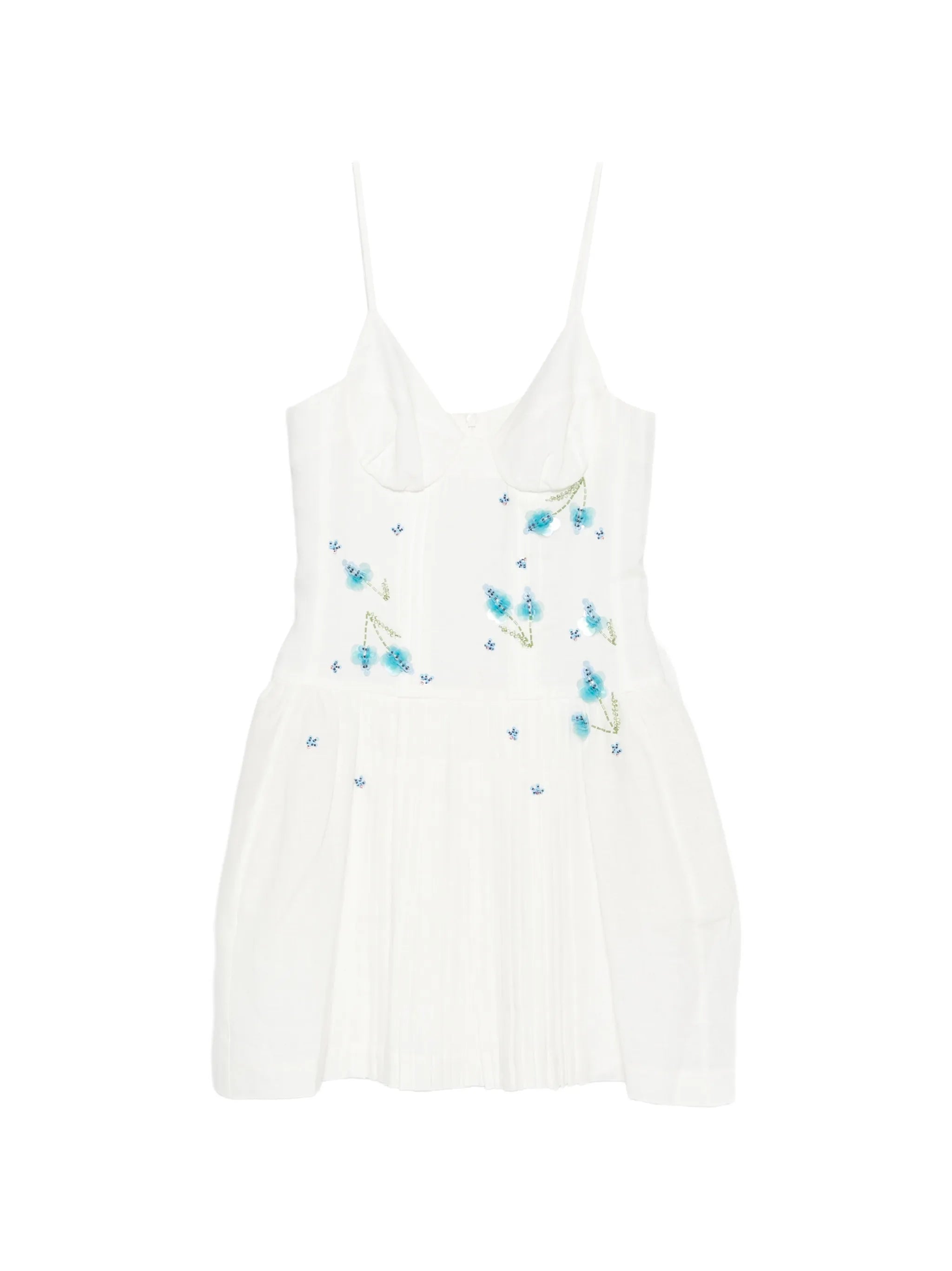 Shushu/tong Shushu/tong Floral Pleated Mini Dress