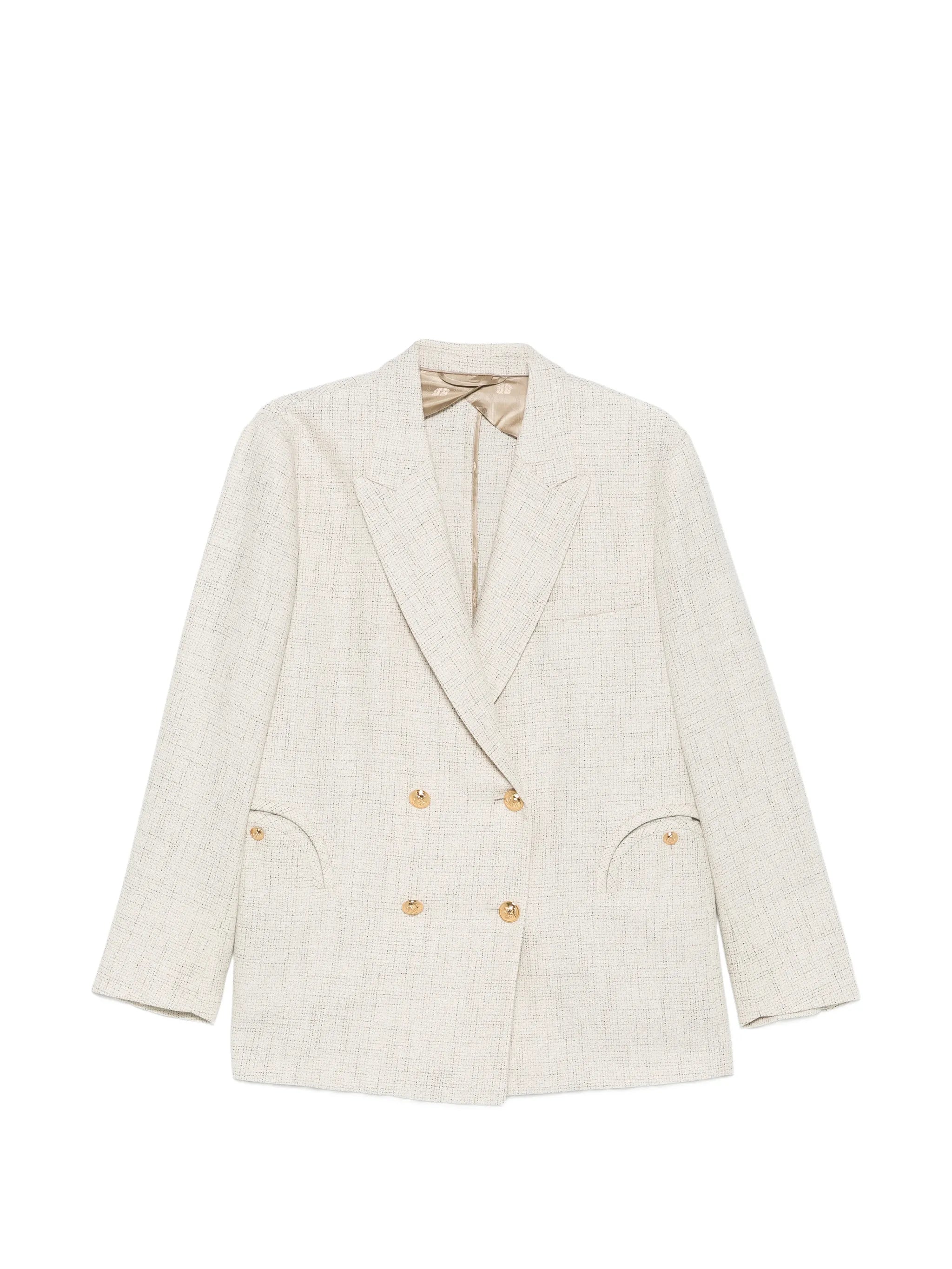 Blazé Milano Blazé Milano Crancy Nightbreak Double-breasted Blazer