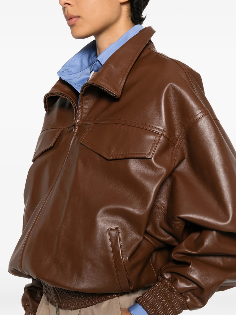 Balenciaga Balenciaga High-neck Zip-up Jacket, view 2