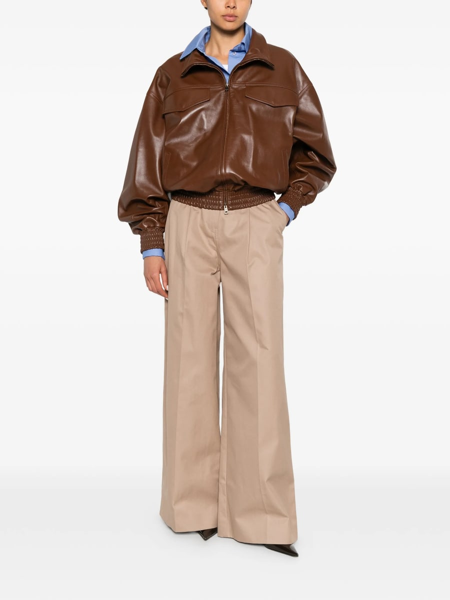 Balenciaga Balenciaga High-neck Zip-up Jacket, view 3