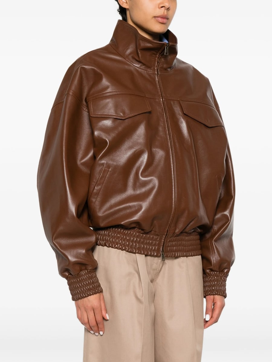 Balenciaga Balenciaga High-neck Zip-up Jacket, view 5