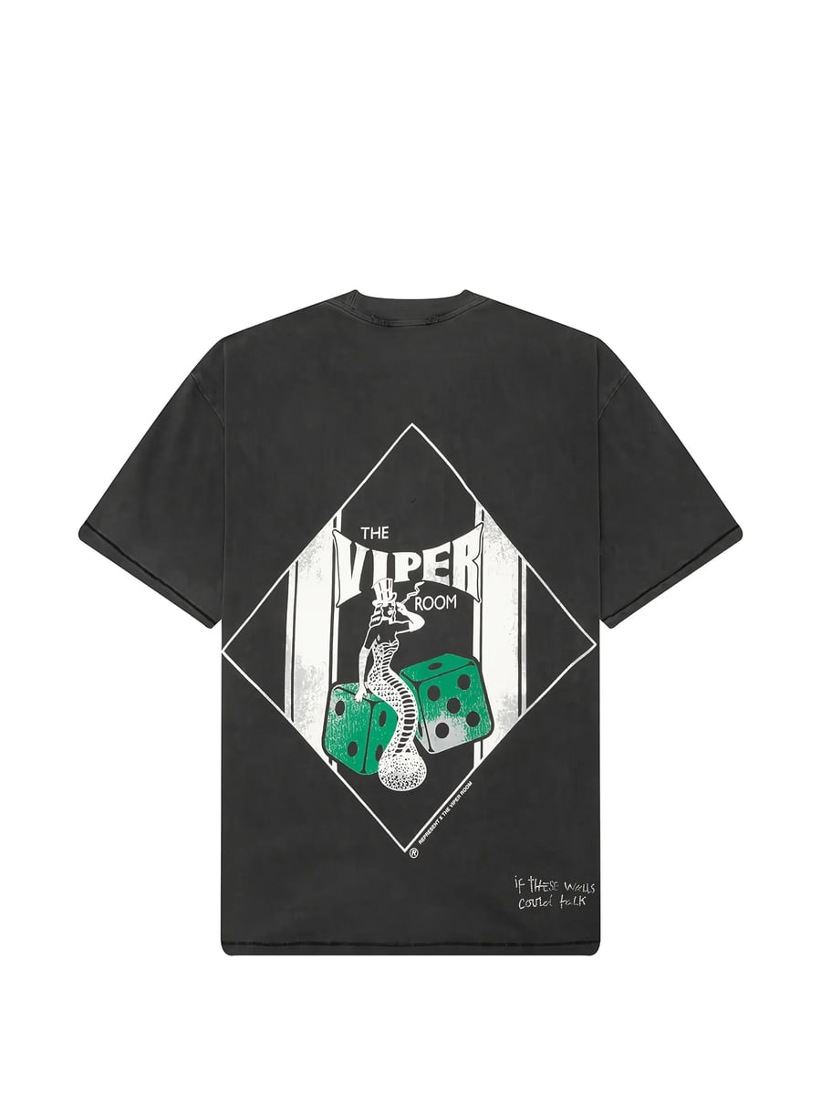 Represent Represent X The Viper Room Dice Graphic T-shirt, view 2