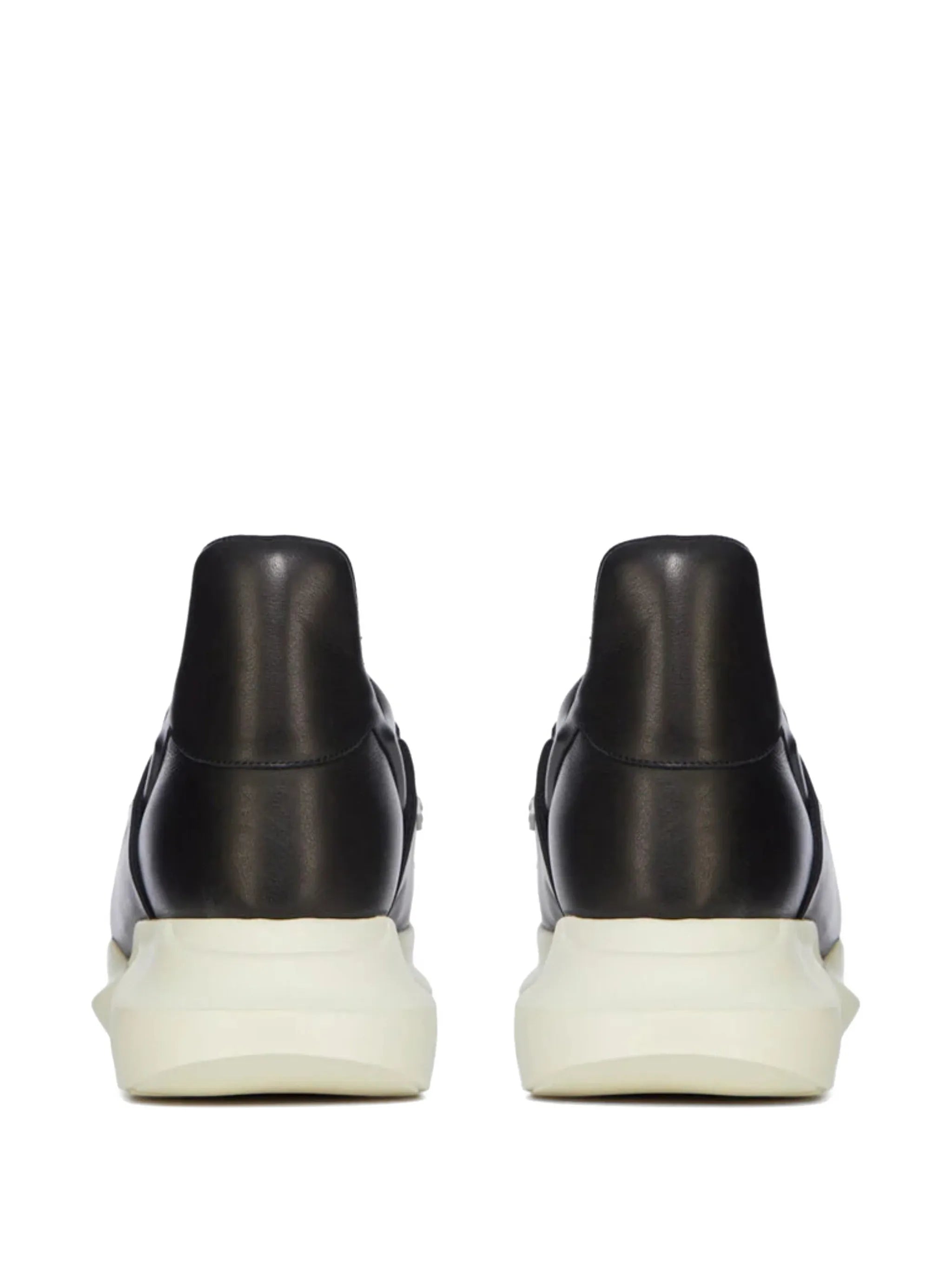 Rick Owens Rick Owens Temple Geth Touch-strap Leather Sneakers, view 2