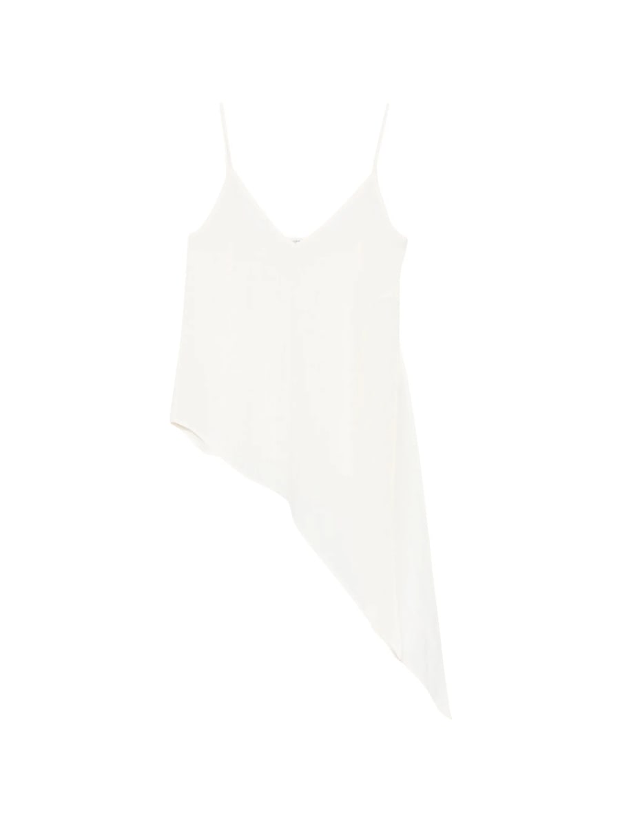 Covert Covert Asymmetric-hem V-neck Top