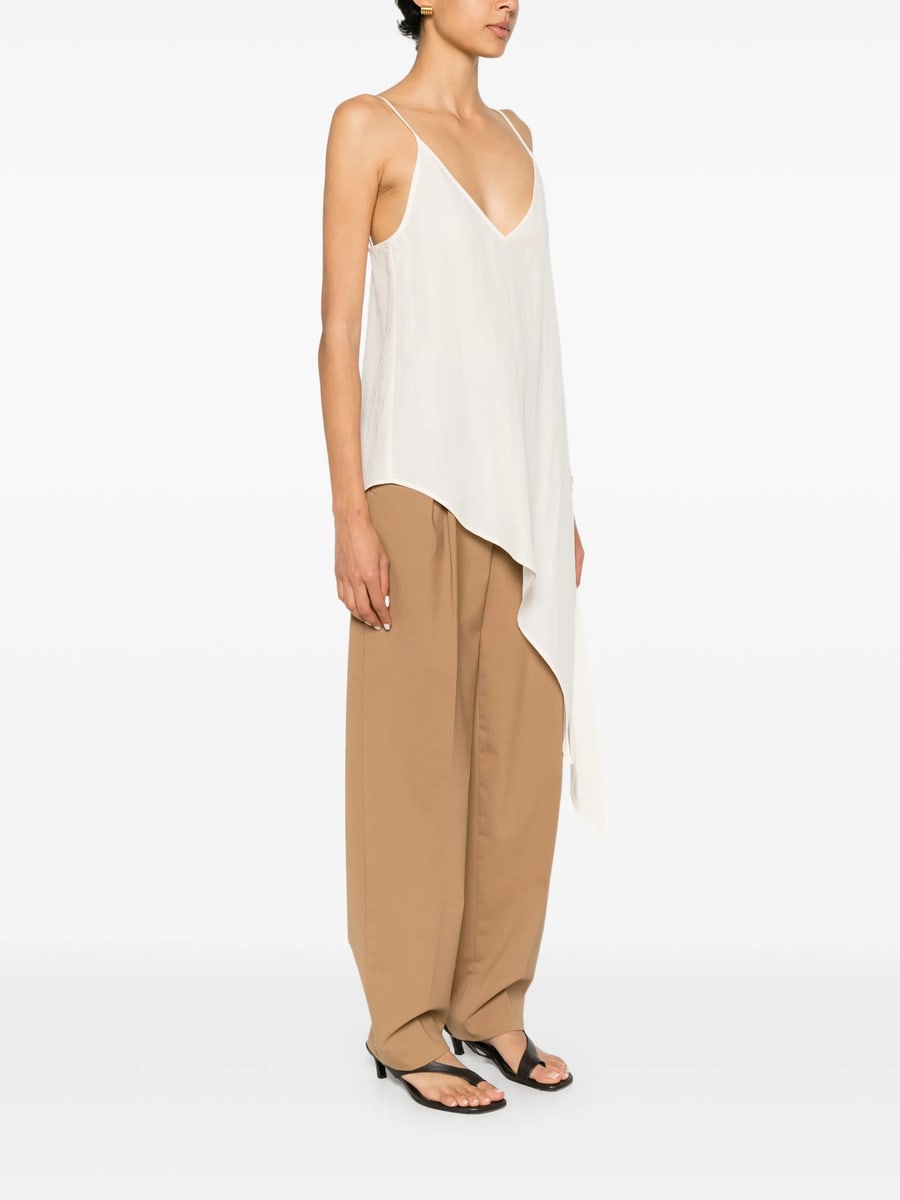 Covert Covert Asymmetric-hem V-neck Top, view 5