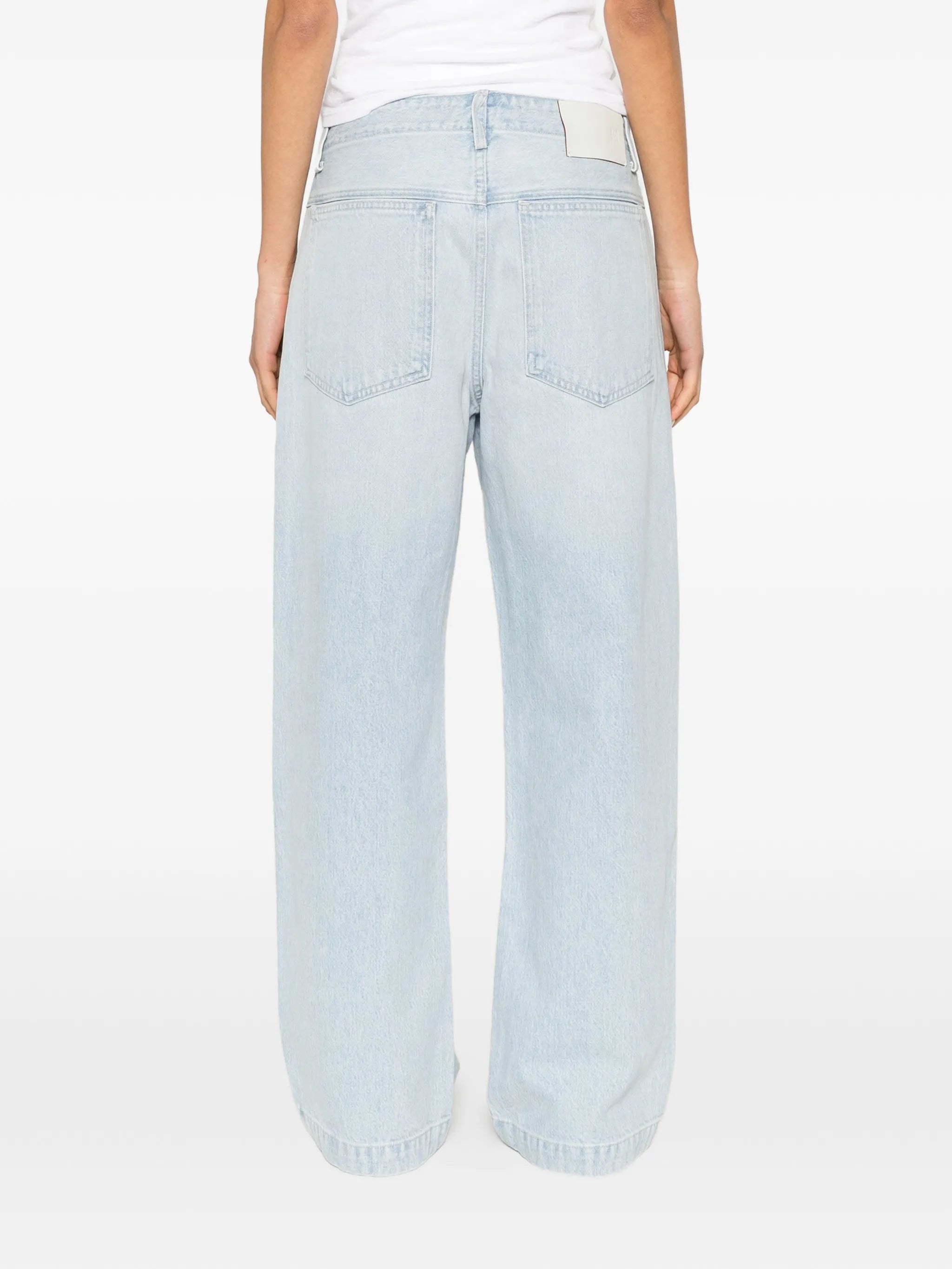 Agolde Agolde Button-fastening Jeans, view 2