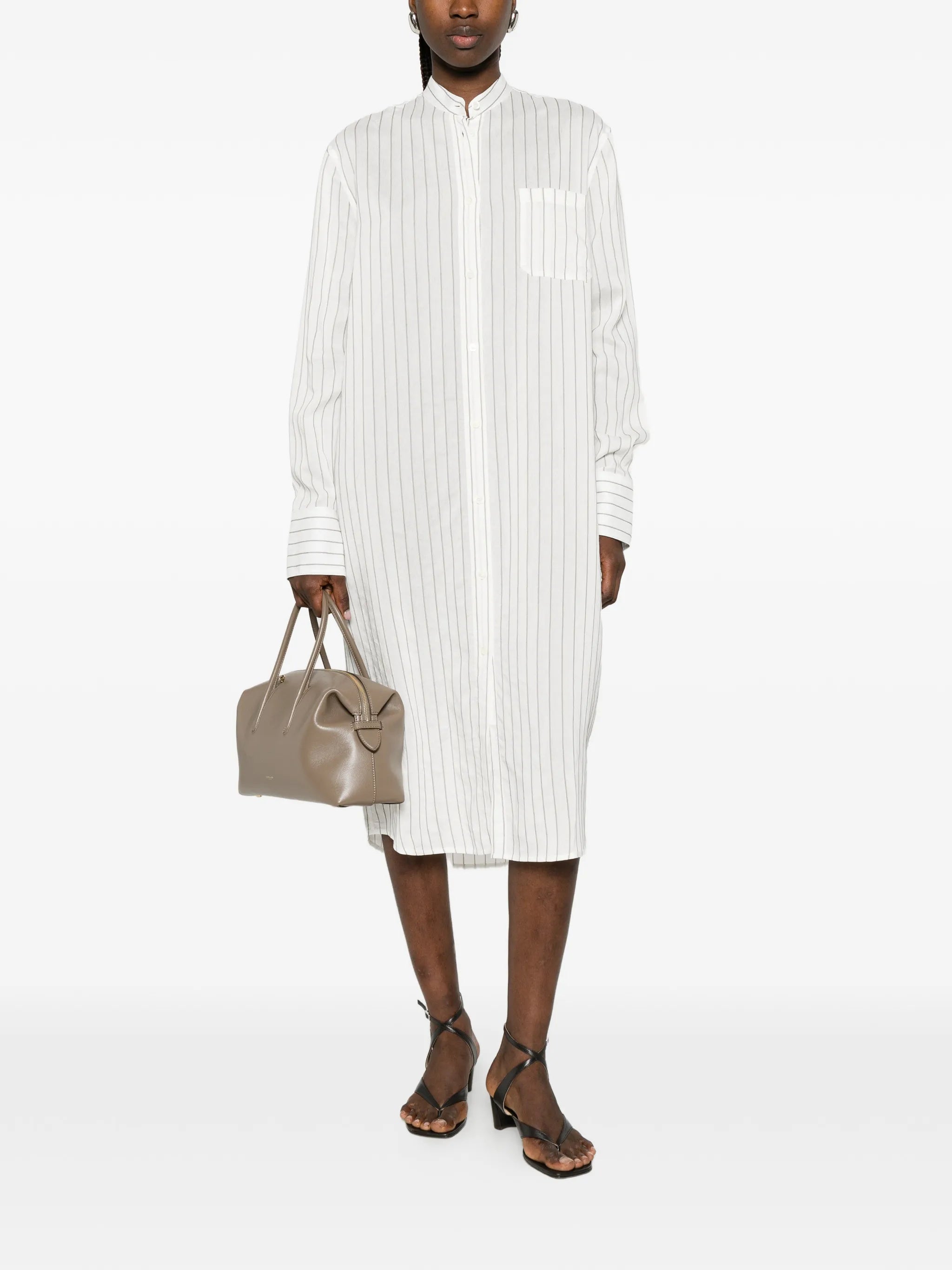 Toteme Toteme Striped Shirt Dress, view 2