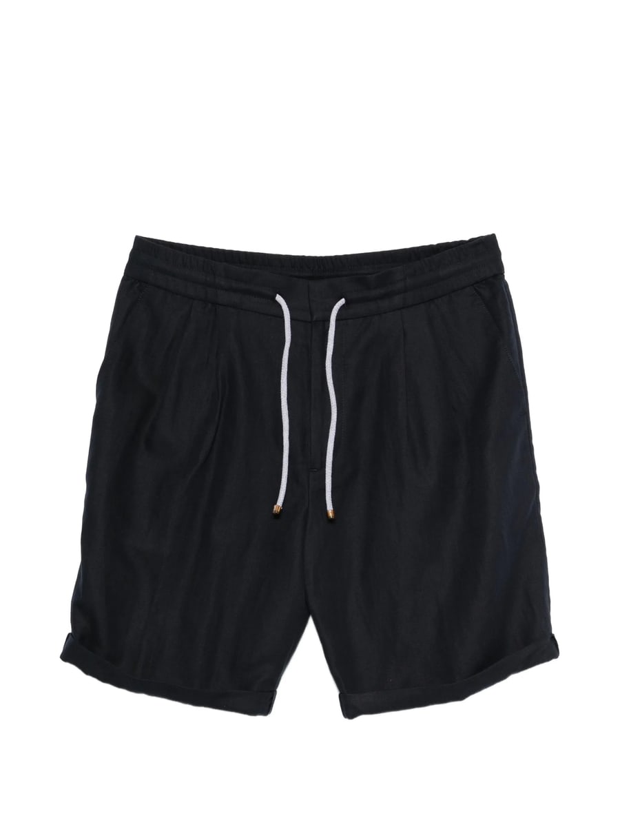 Brunello Cucinelli Brunello Cucinelli Drawstring Pleated Shorts
