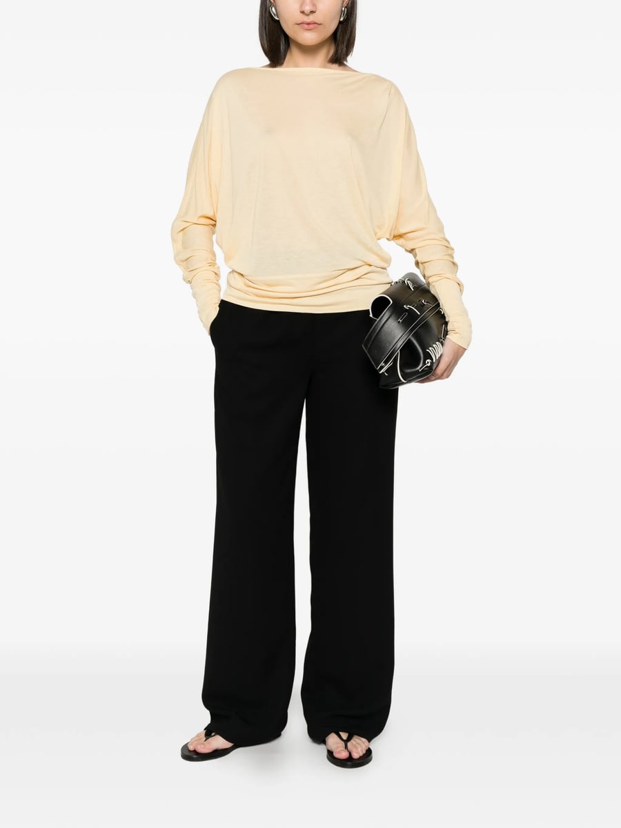 Toteme Toteme Boat-neck Jersey Sweater, view 3